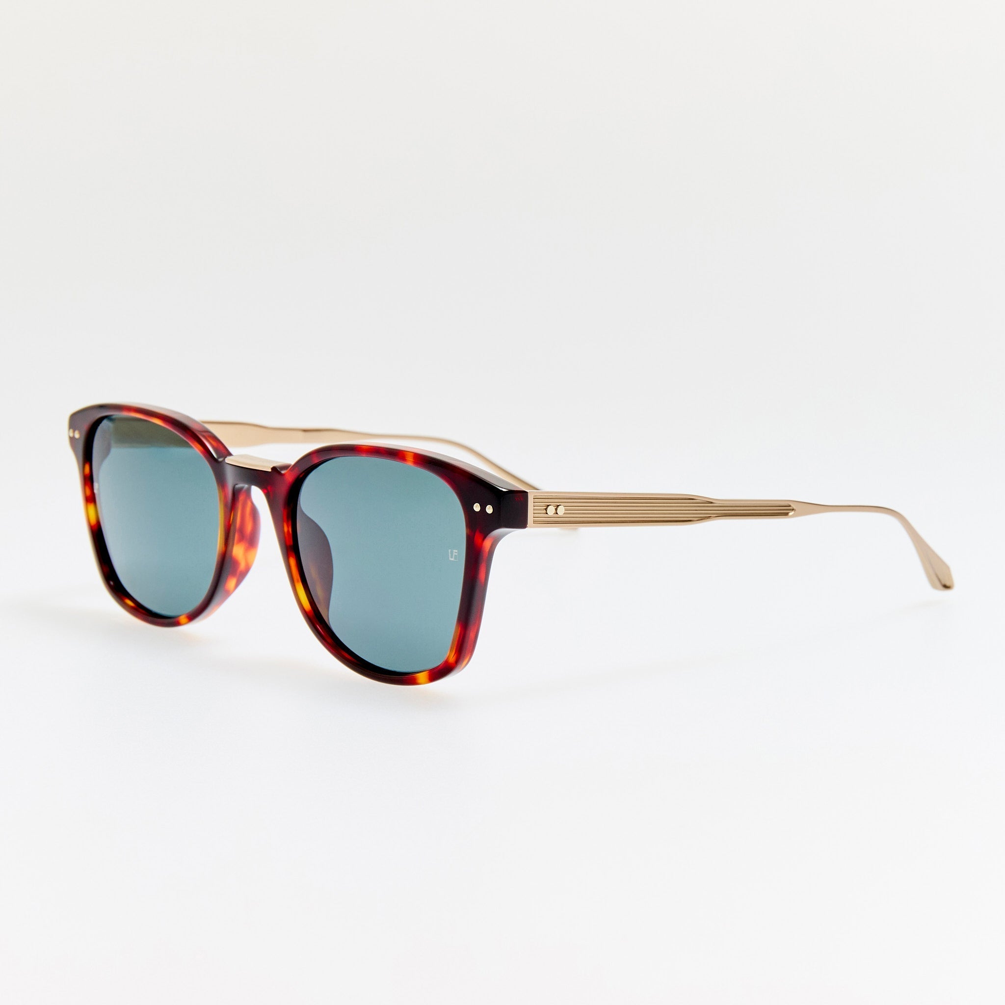 Paulson Sunglasses in Dark Tortoiseshell - LINDA FARROW - Sunglasses - 