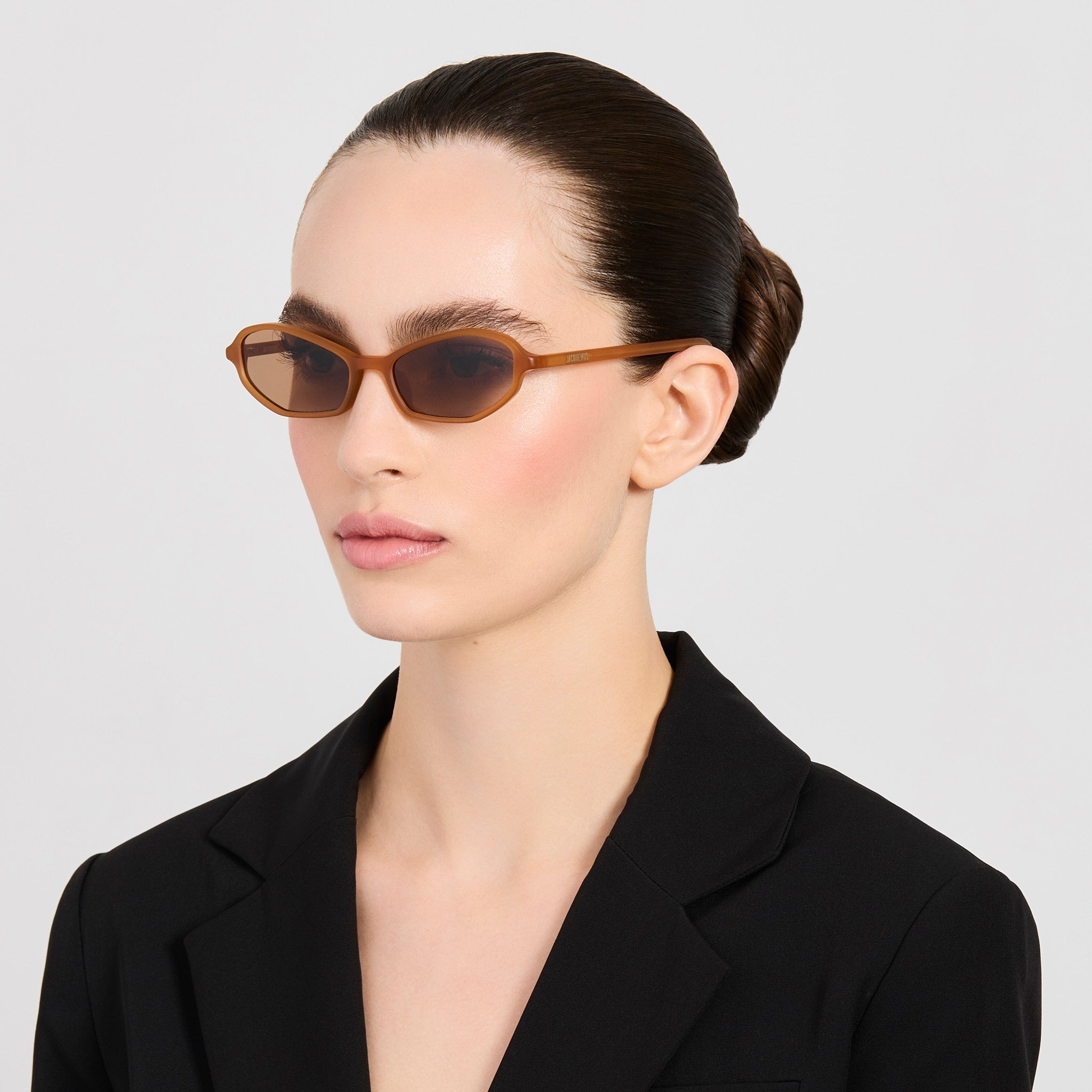 Pina Sunglasses in Caramel - LINDA FARROW-Sunglasses-