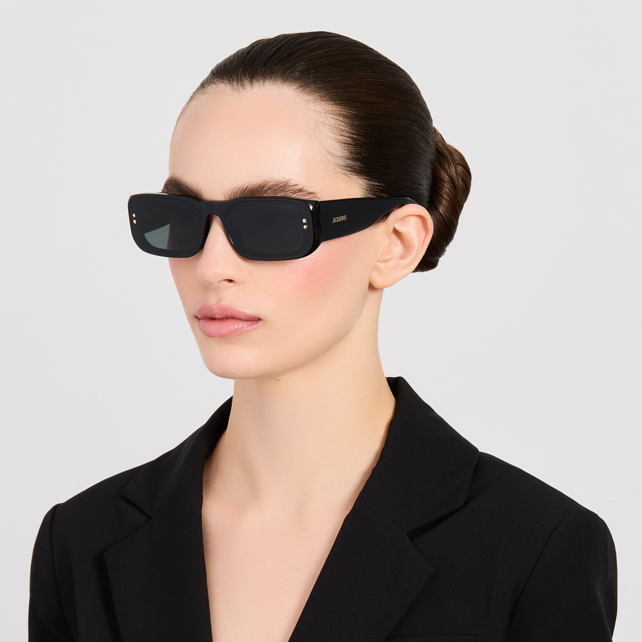 Pisco Sunglasses in Black - LINDA FARROW-Sunglasses-