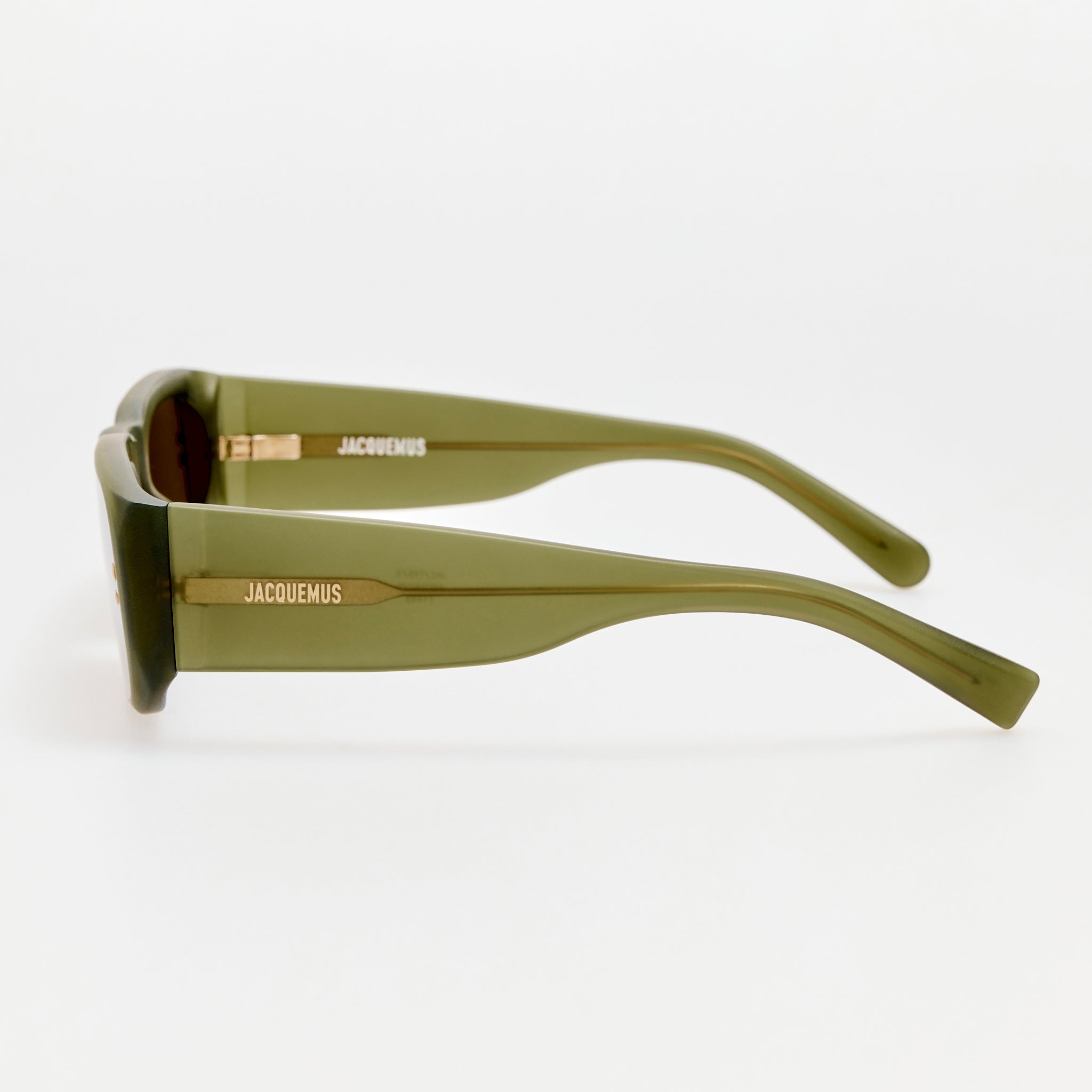 Pisco Sunglasses in Green - LINDA FARROW-Sunglasses-