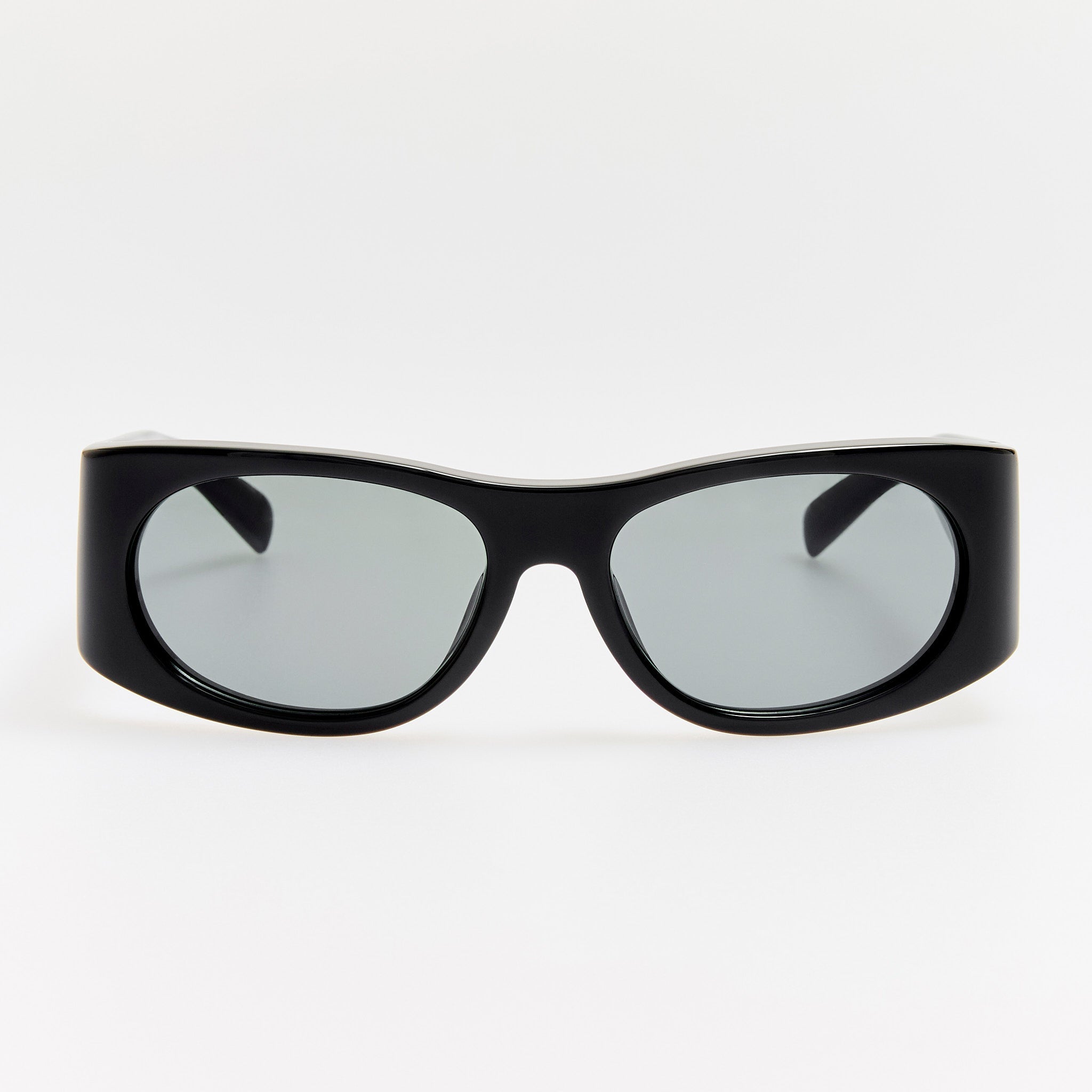 Plage Sunglasses in Black and Grey - LINDA FARROW - Sunglasses - 