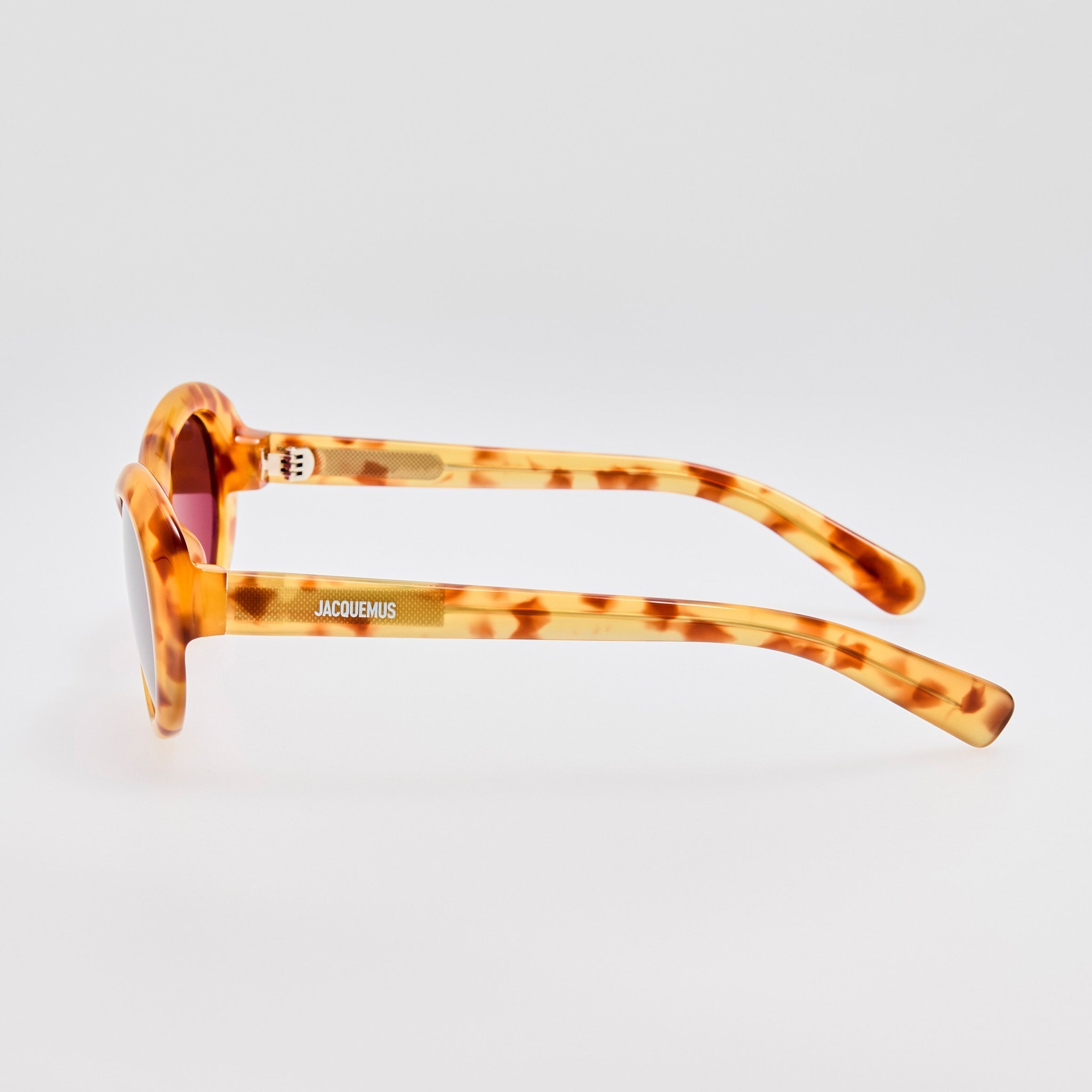 Rond Sunglasses in Beige Tortoiseshell - LINDA FARROW - Sunglasses - 