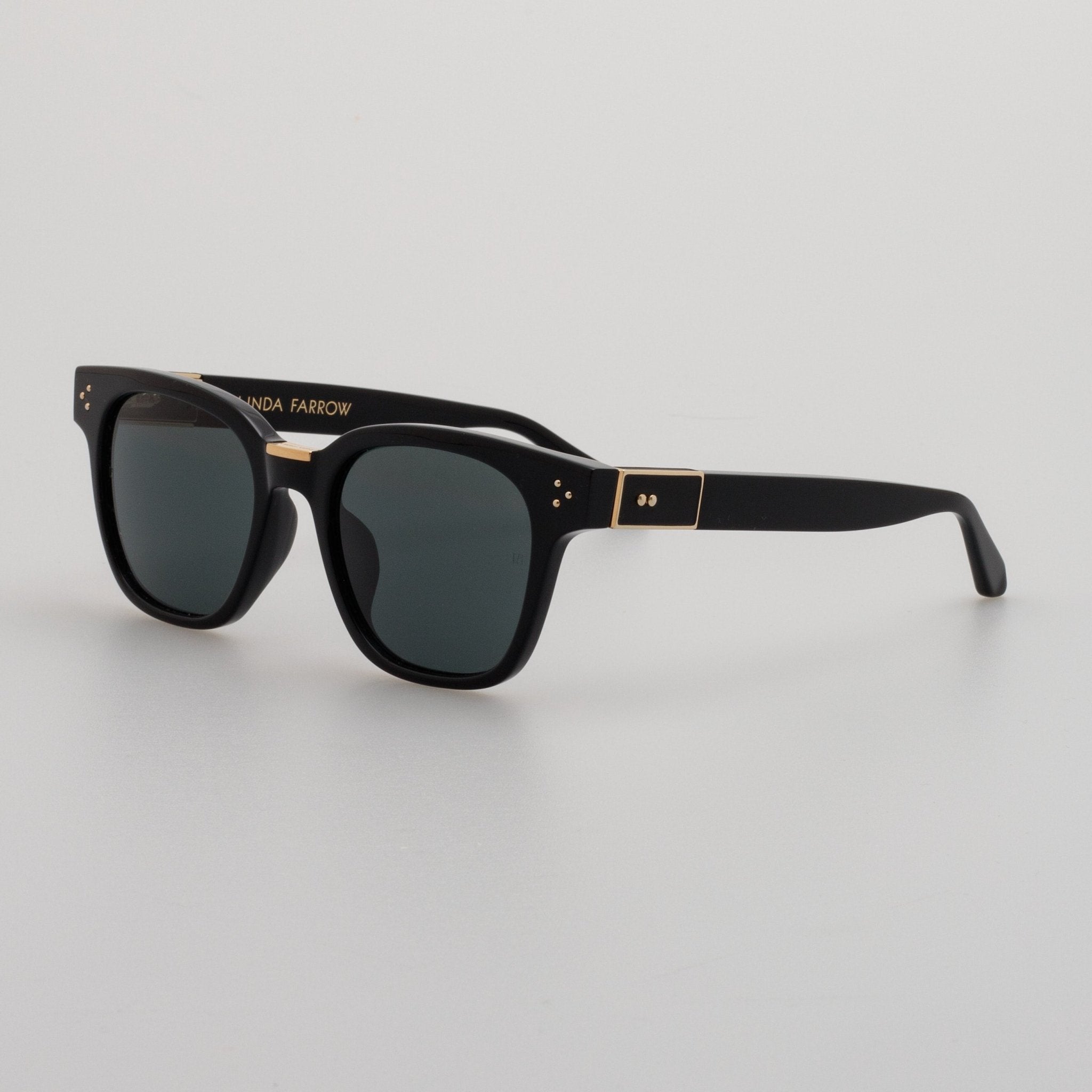 Sanchez Sunglasses in Black - LINDA FARROW - Sunglasses - 