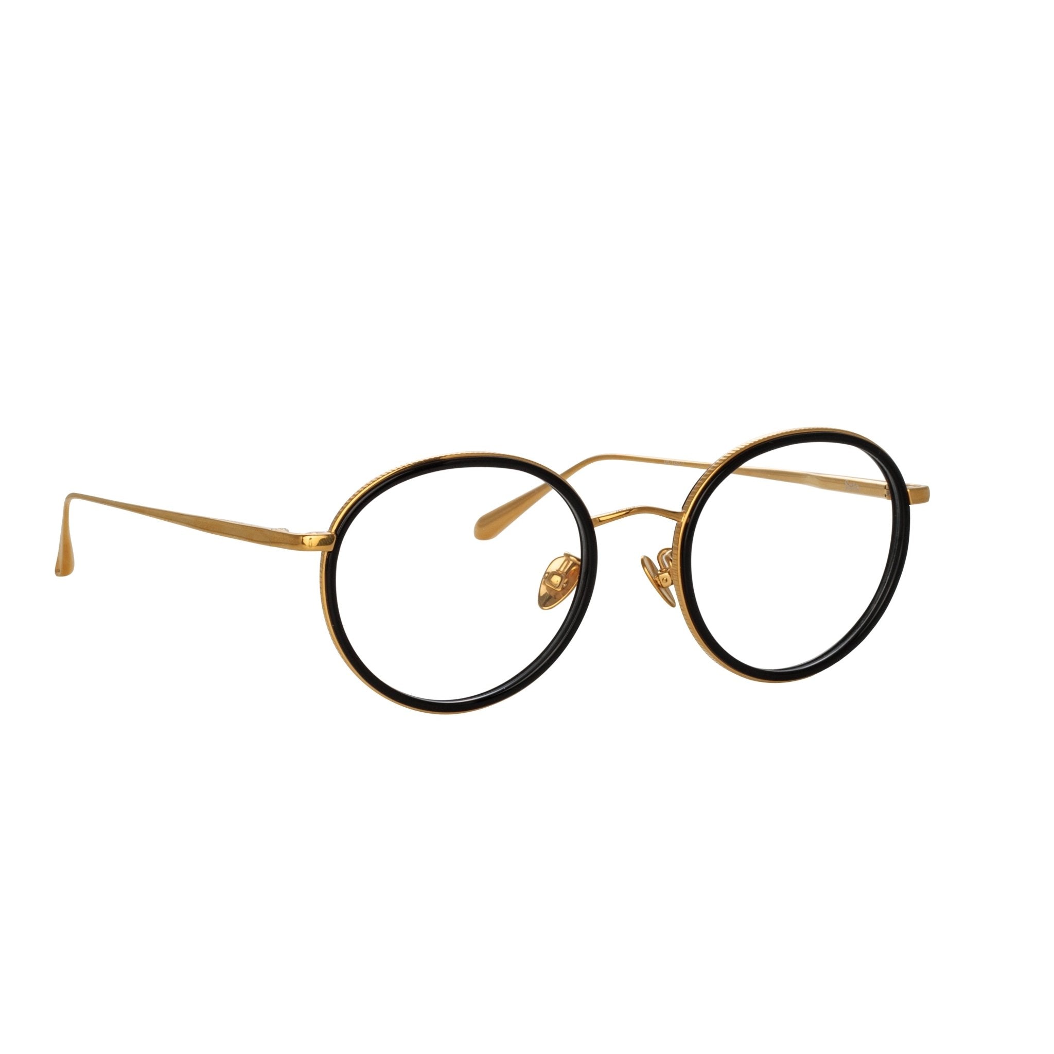 Sato Optical Frame in 22K Yellow Gold - LINDA FARROW - Optical Frame - 