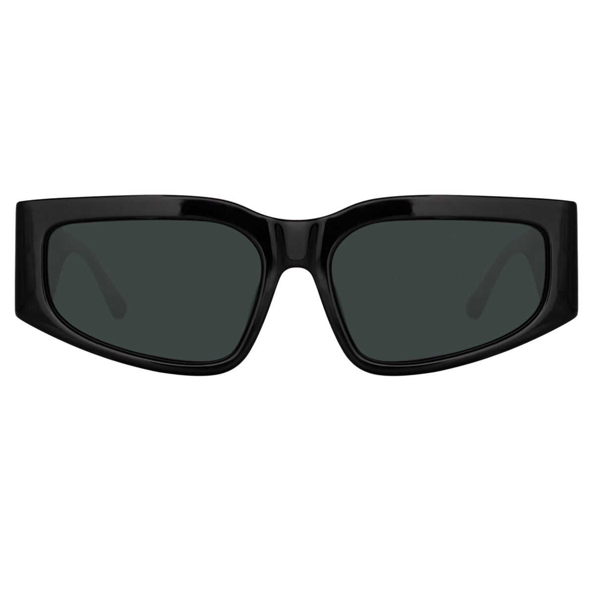 Senna Sunglasses in Black by LINDA FARROW display picture 2