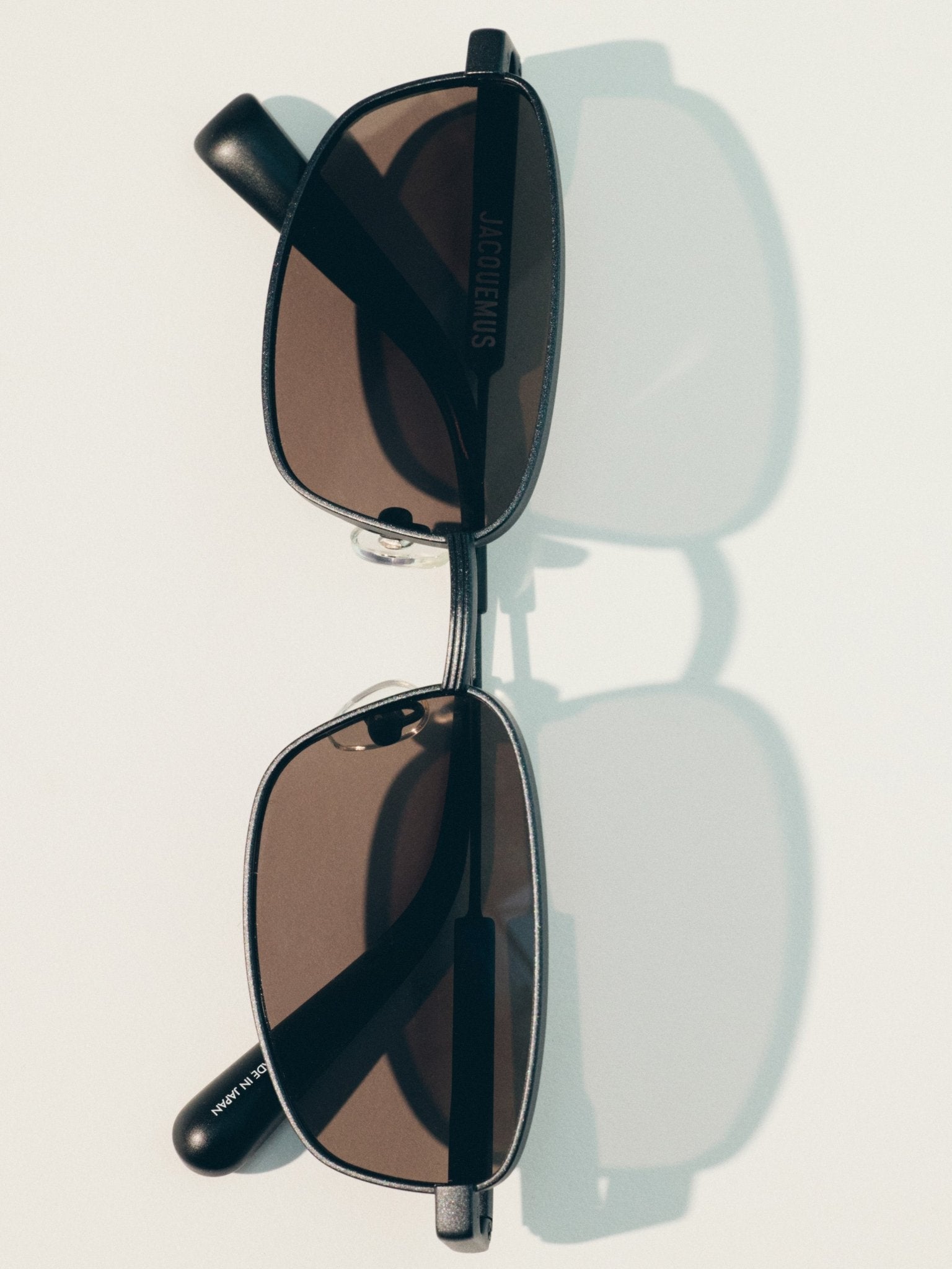 Sera Sunglasses in Metallic Black - LINDA FARROW - Sunglasses - 