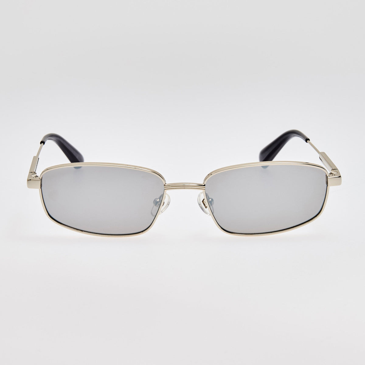 Jacquemus Sera Sunglasses in Silver | LINDA FARROW Luxury Eyewear