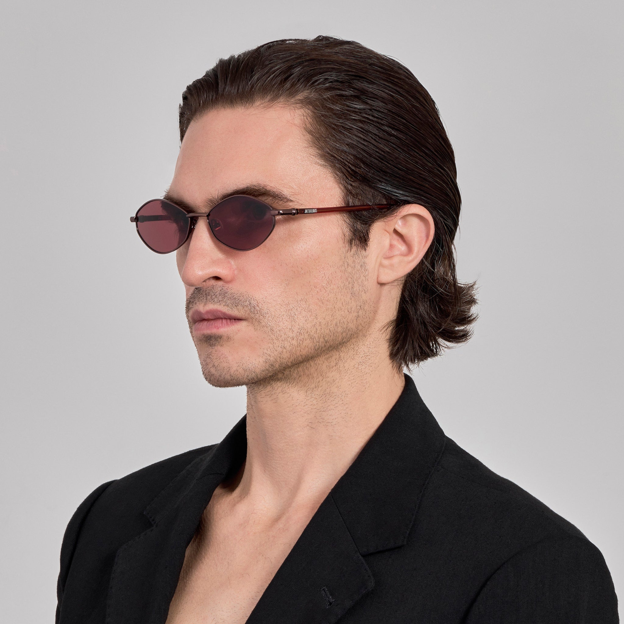 Sirocco Sunglasses in Metallic Brown - LINDA FARROW - Sunglasses - 
