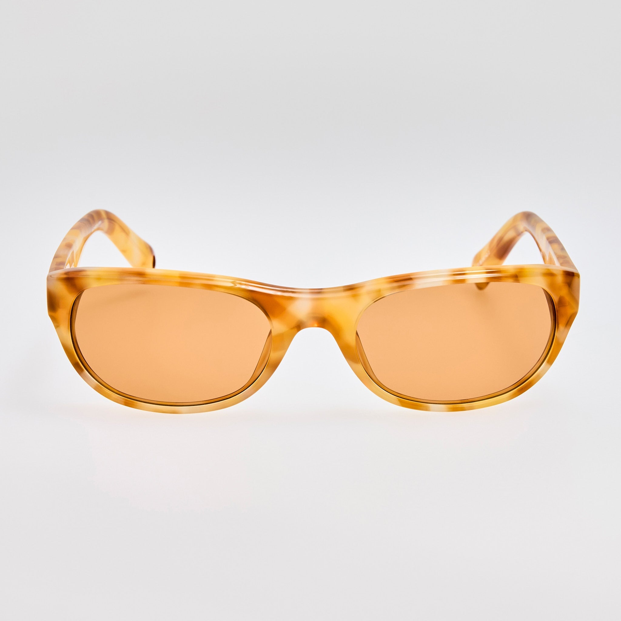 Sole Angular D - Frame in Tortoiseshell - LINDA FARROW - Sunglasses - 