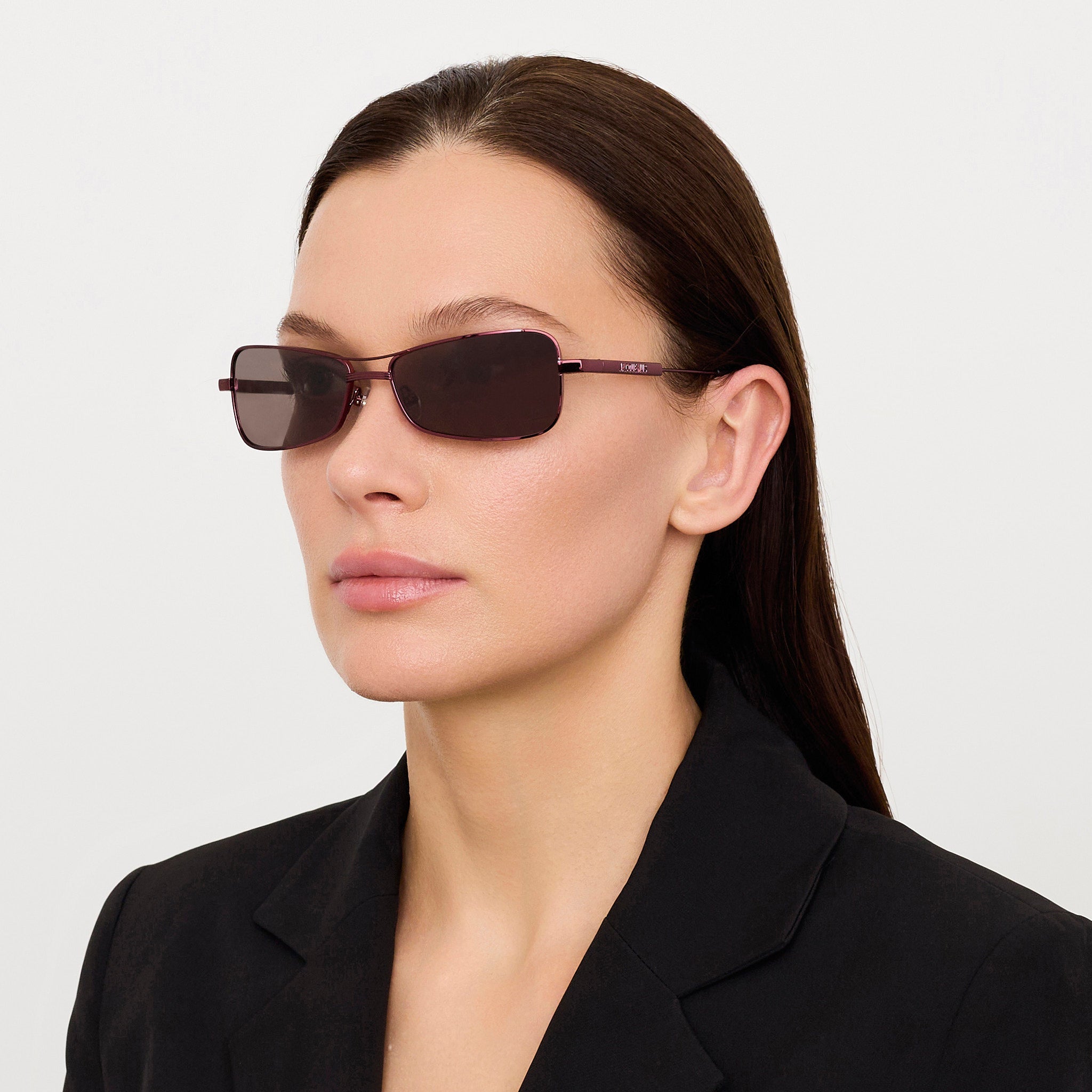 Statzione Sunglasses in Bordeaux - LINDA FARROW - Sunglasses - 