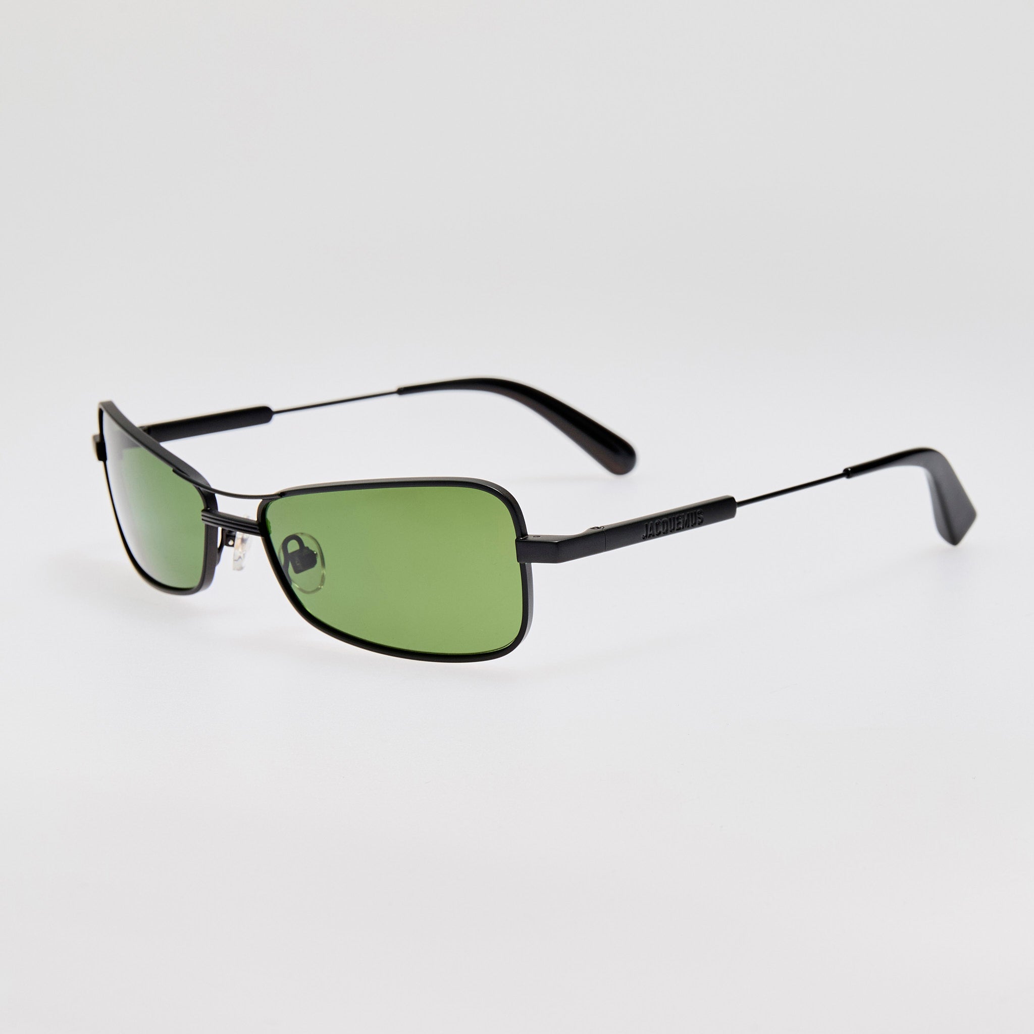 Statzione Sunglasses in Matt Black - LINDA FARROW - Sunglasses - 