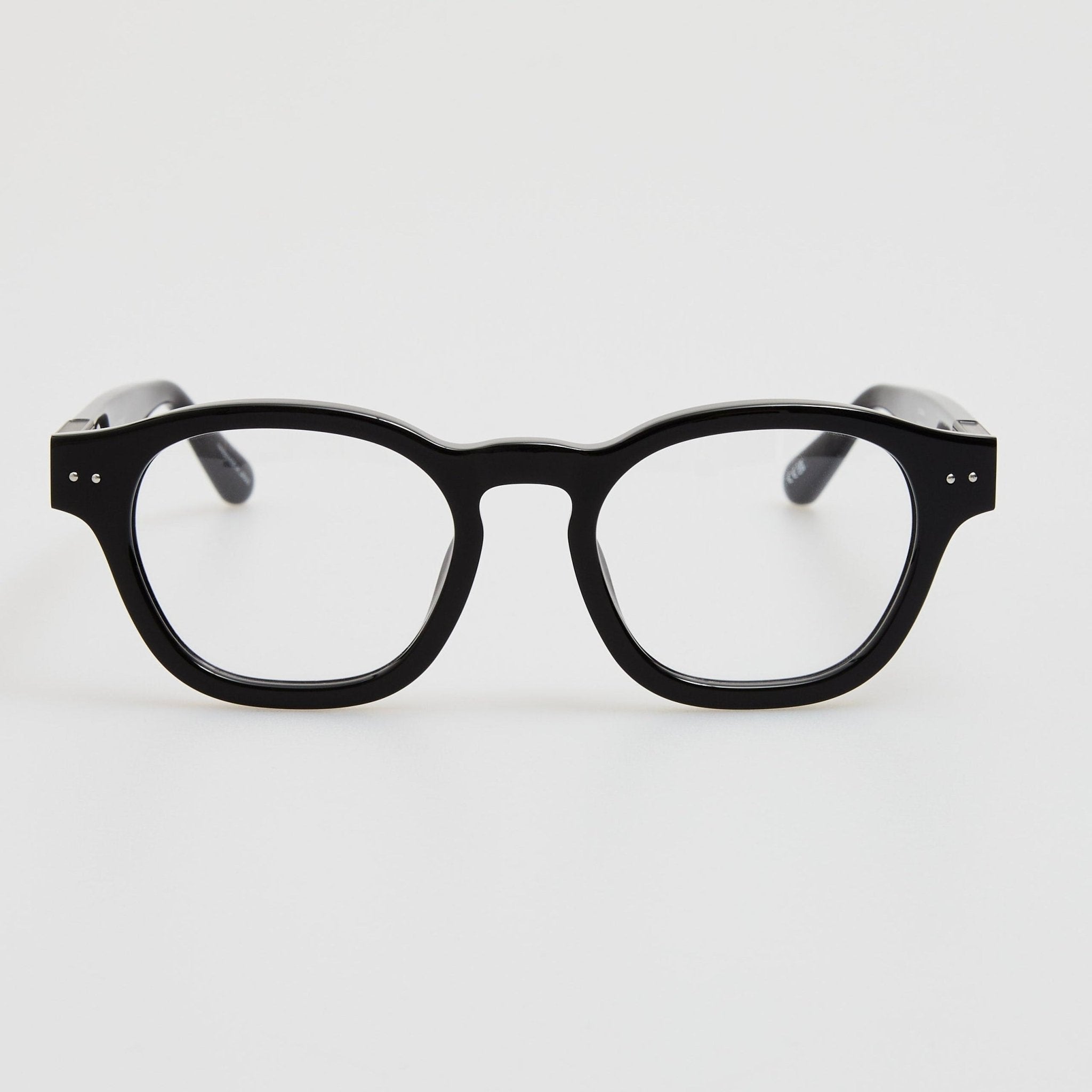 Talbot Optical in Black Matt Nickel - LINDA FARROW - Optical Frame - 