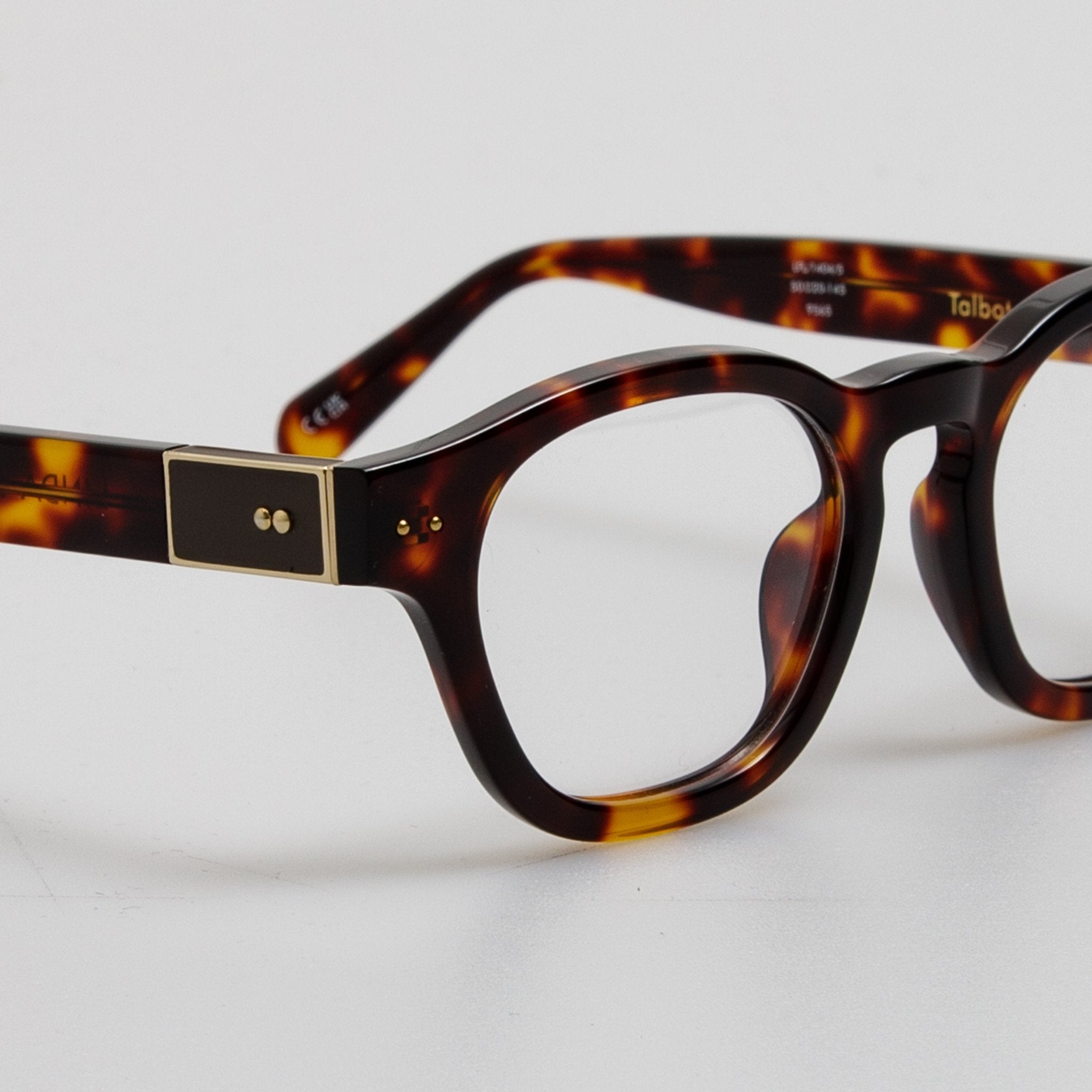 Talbot Optical in Dark Tortoiseshell - LINDA FARROW - Optical Frame - 