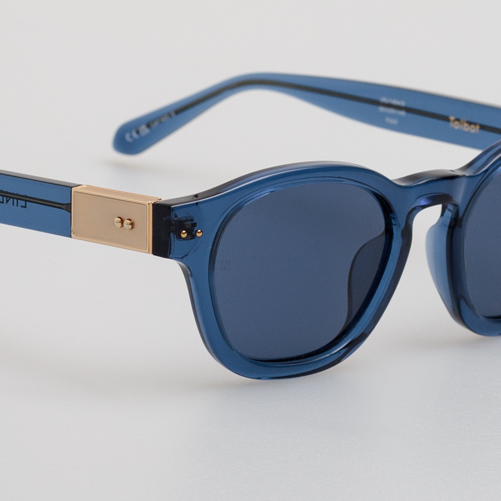 Talbot Sunglasses in Navy - LINDA FARROW - Sunglasses - 