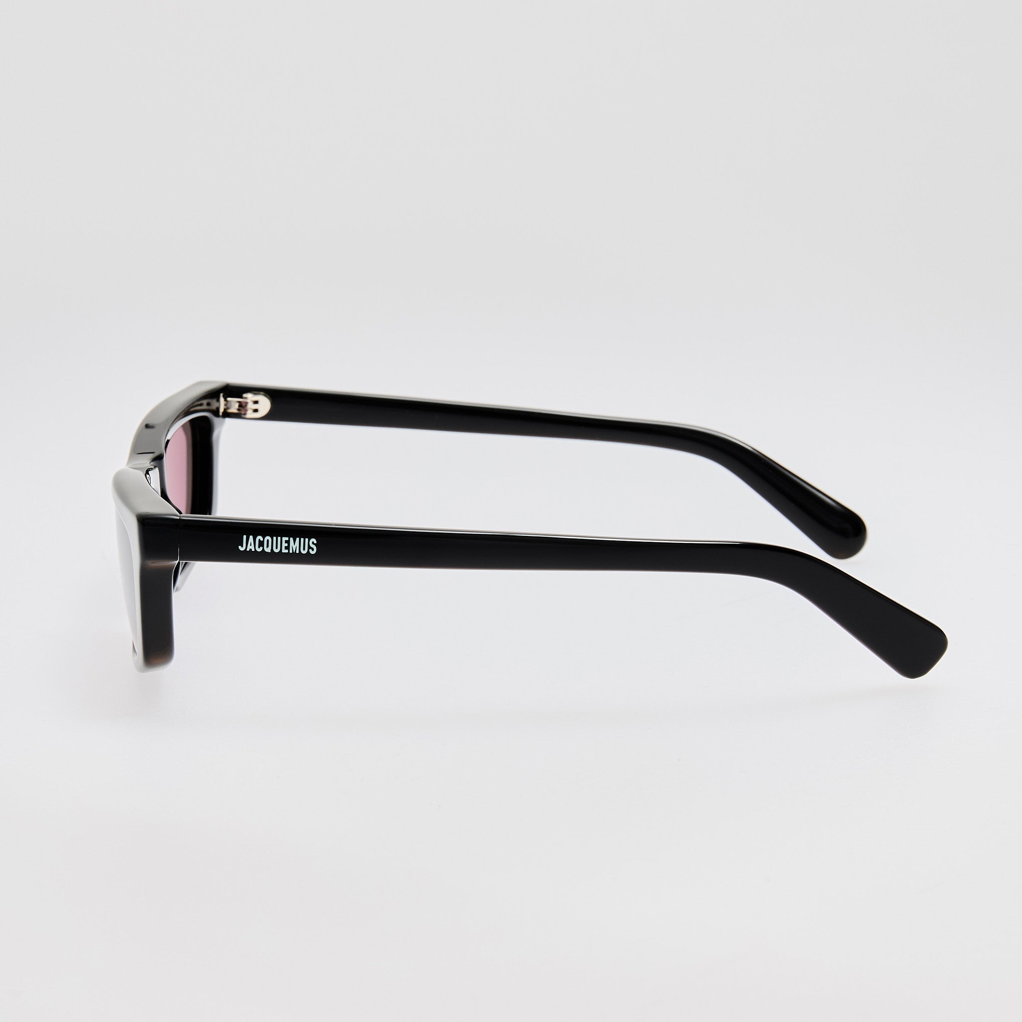 Trapezi Sunglasses in Black - LINDA FARROW - Sunglasses - 