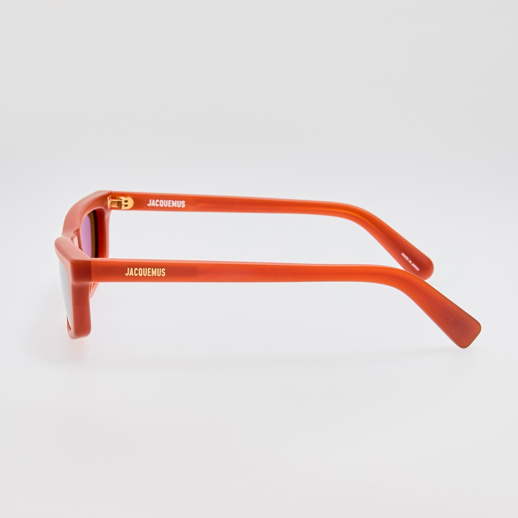 Trapezi Sunglasses in Metallic Coffee - LINDA FARROW - Sunglasses - 