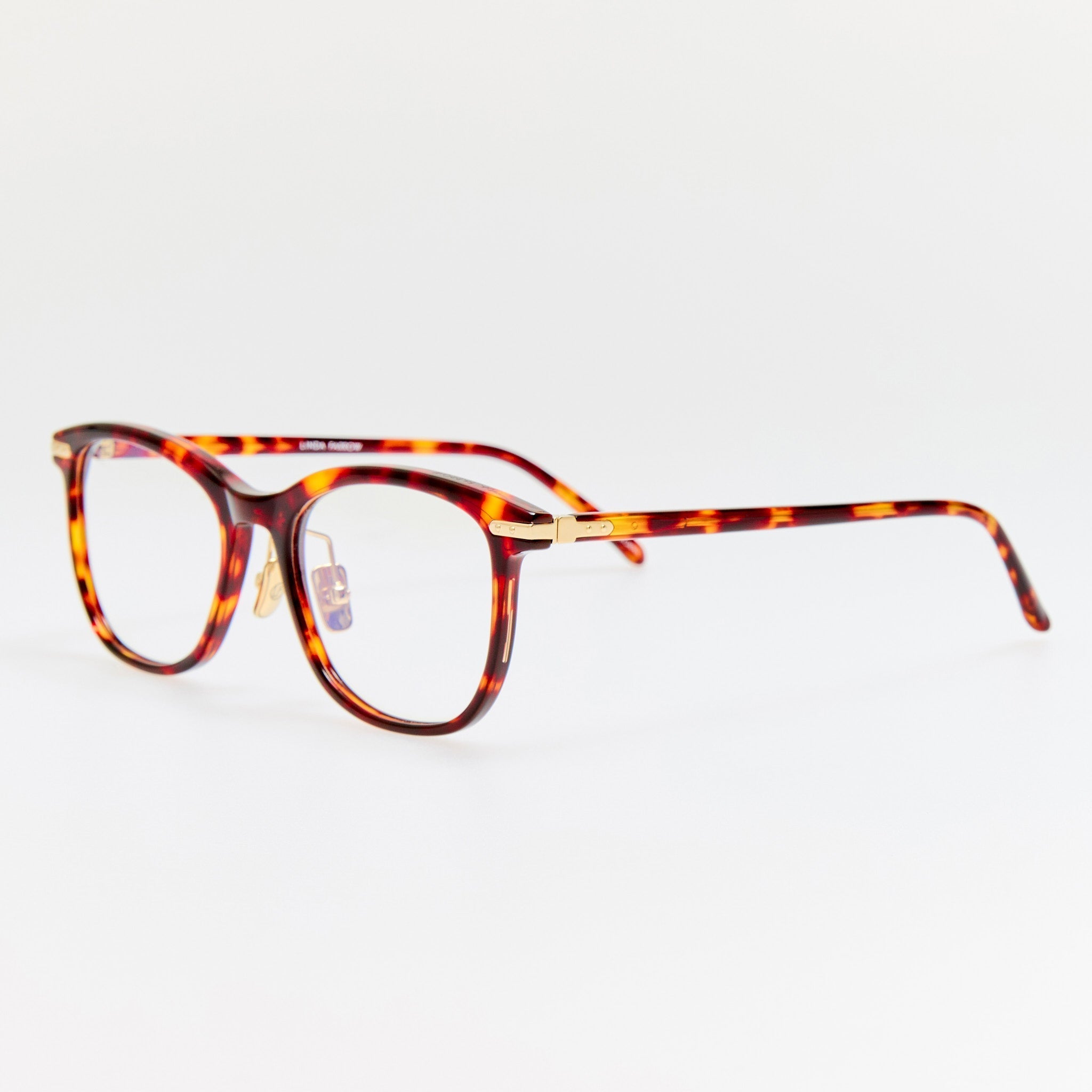 Vanta Optical in Dark Tortoiseshell - LINDA FARROW - Optical Frame - 