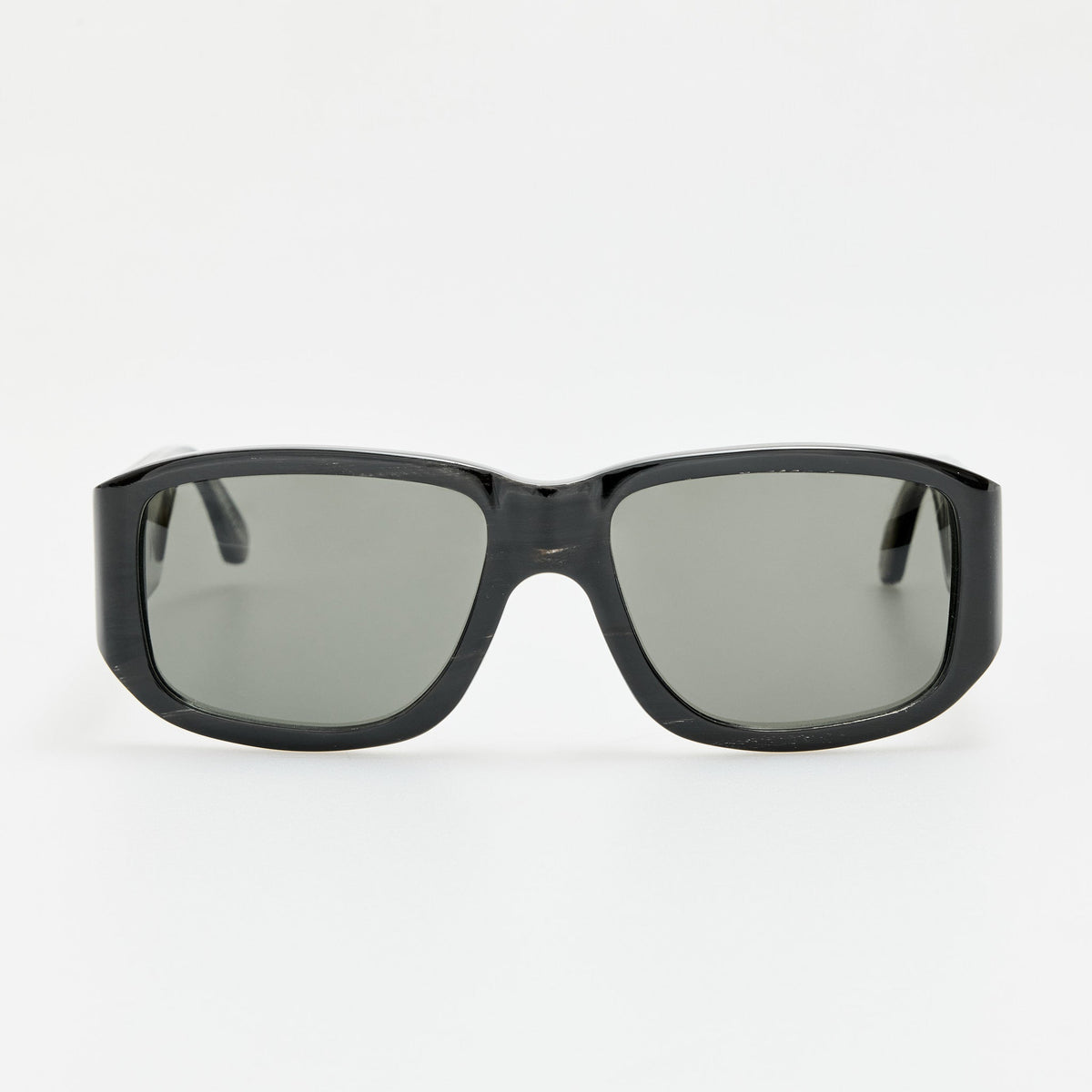 Vlad Sunglasses in Buffalo Horn and 925 Sterling Silver - LINDA FARROW-Sunglasses-