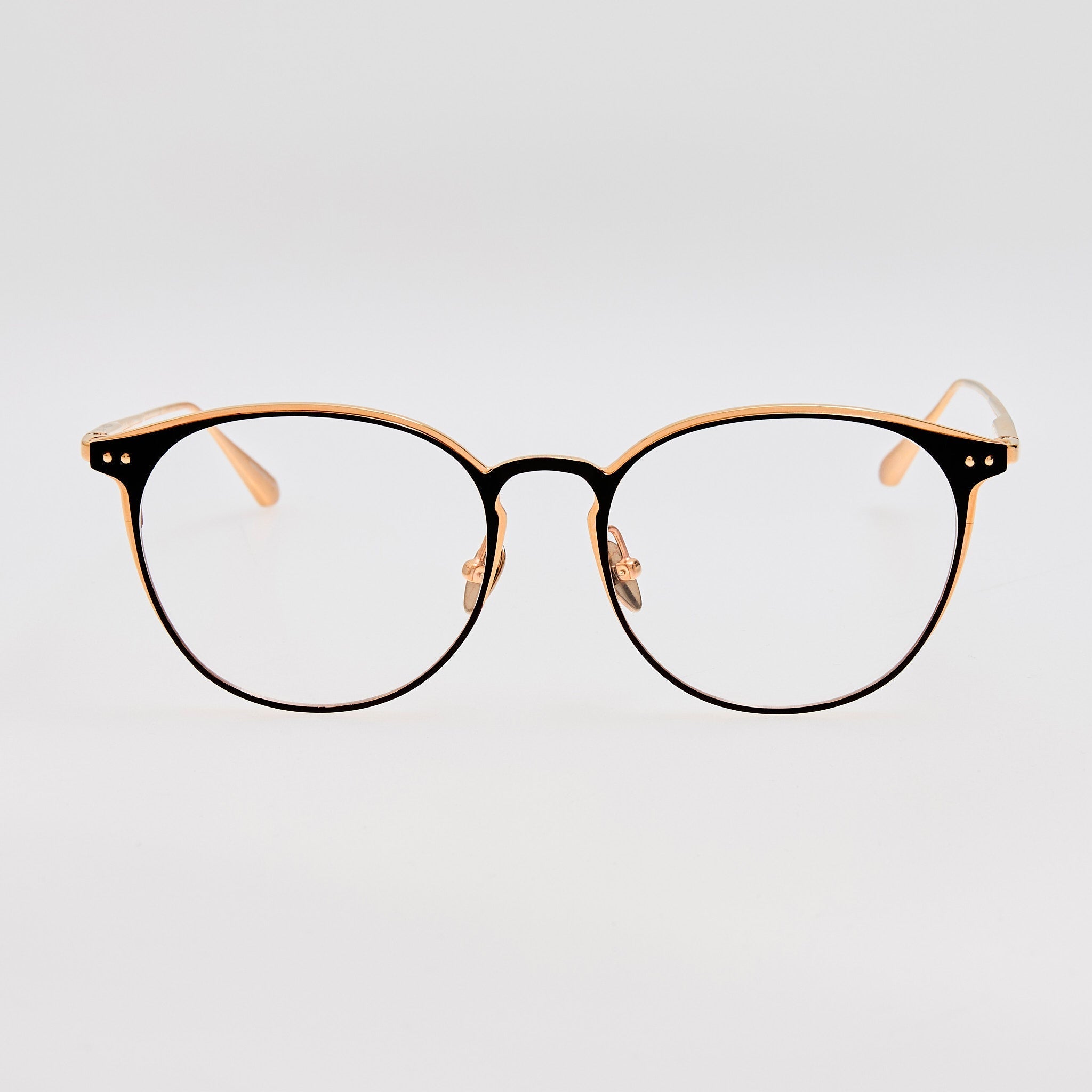 Yves Optical in 18K Rose Gold - LINDA FARROW - Optical Frame - 