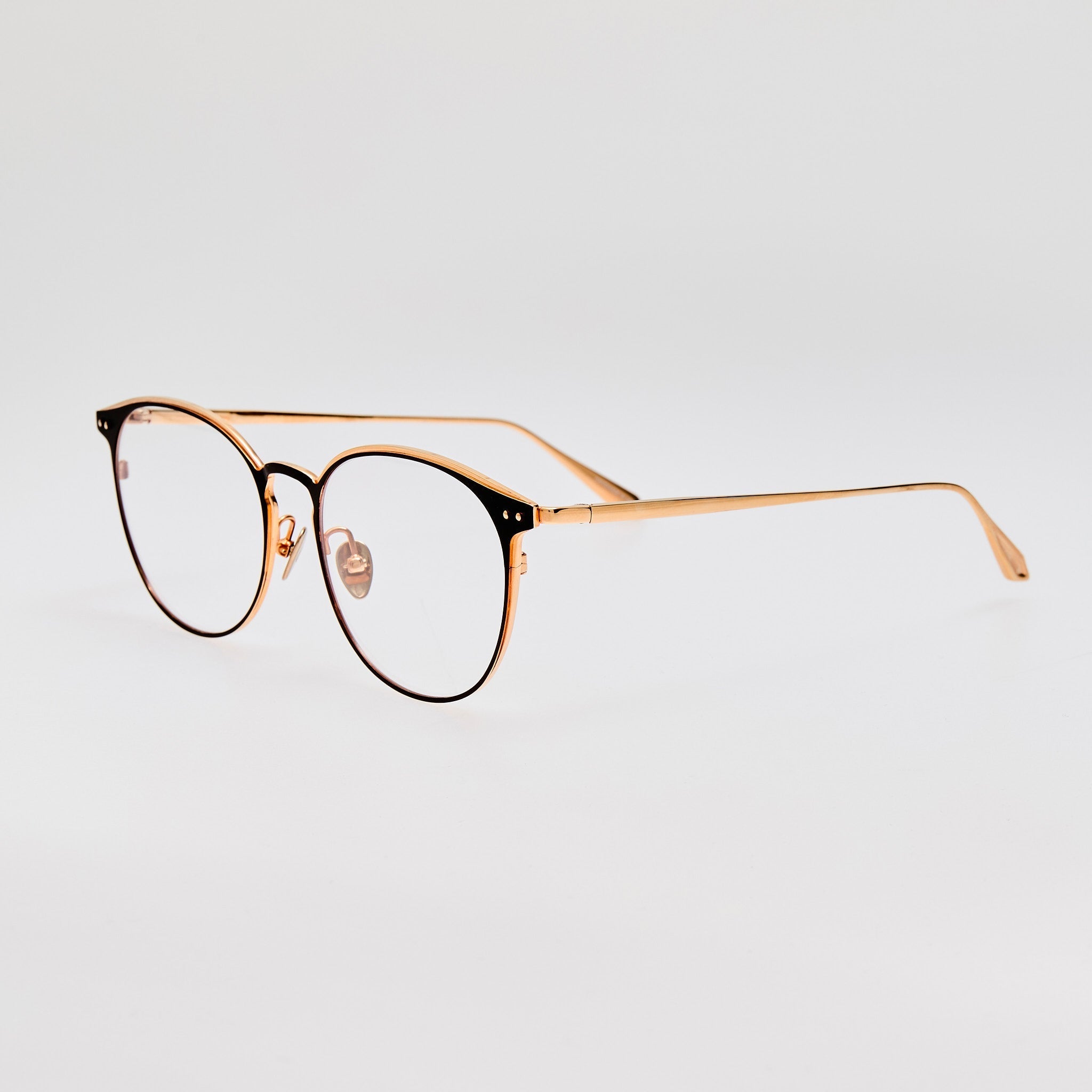 Yves Optical in 18K Rose Gold - LINDA FARROW - Optical Frame - 