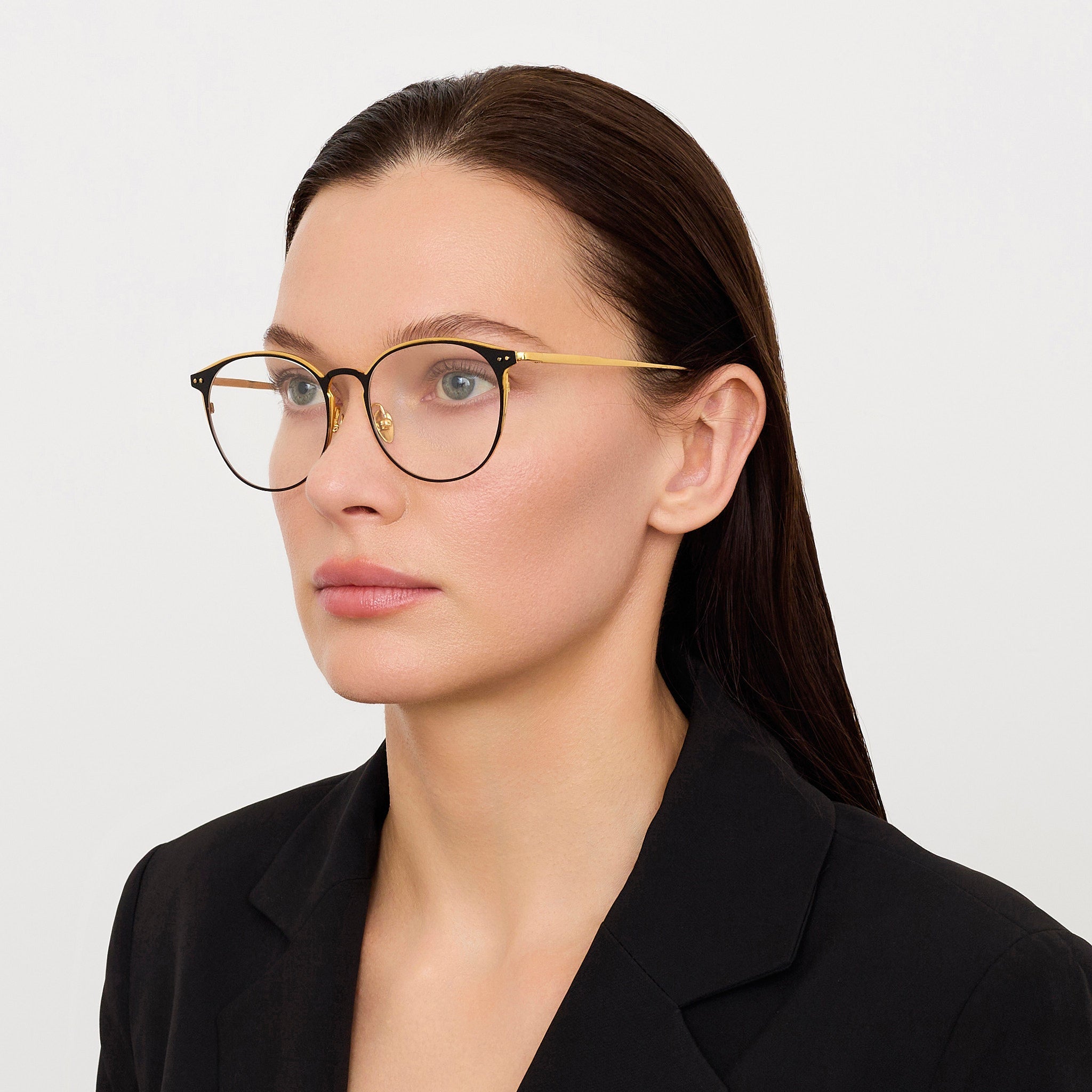 Yves Optical in 22K Yellow Gold - LINDA FARROW - Optical Frame - 
