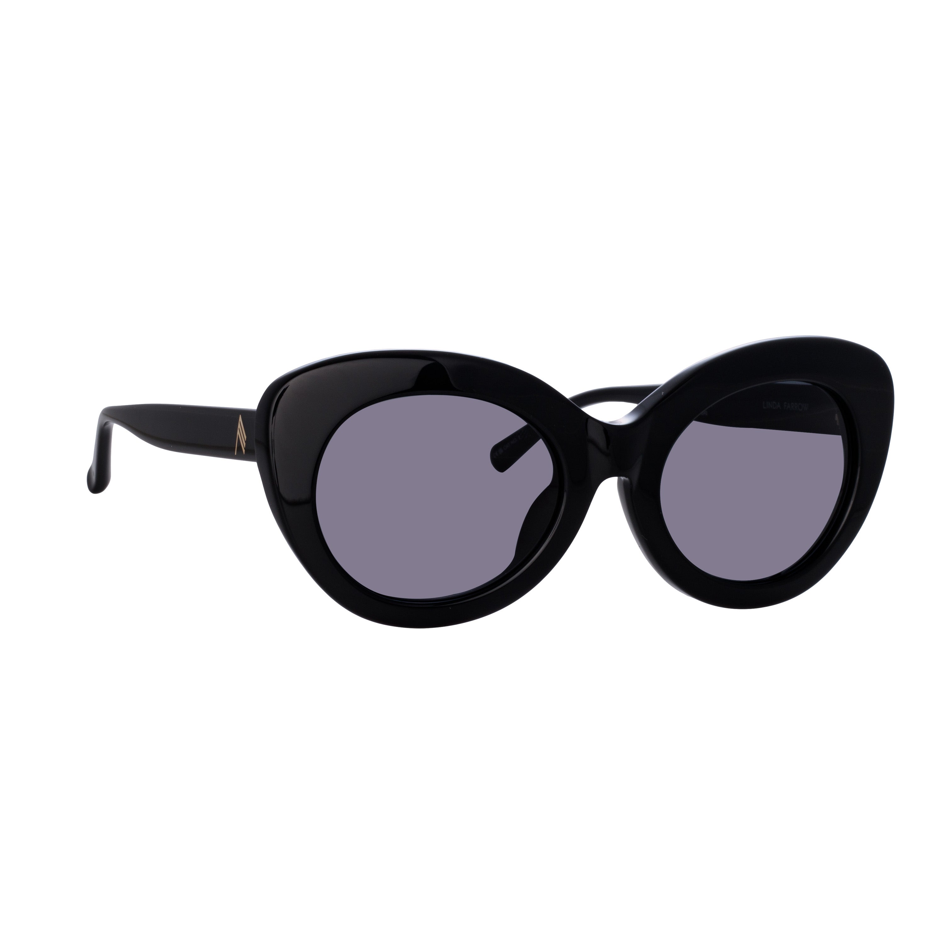 Agnes Cat Eye Sunglasses in Black