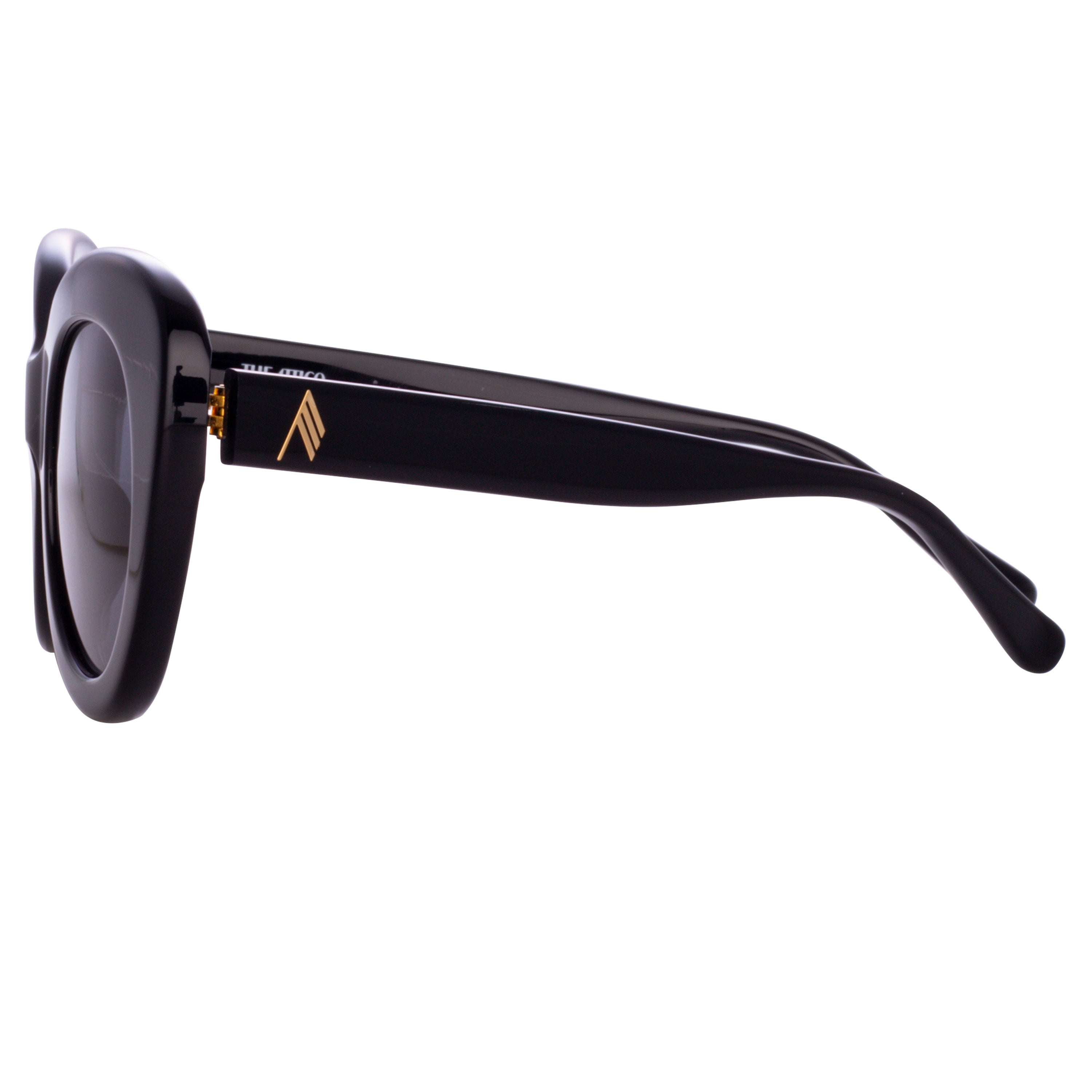 Agnes Cat Eye Sunglasses in Black