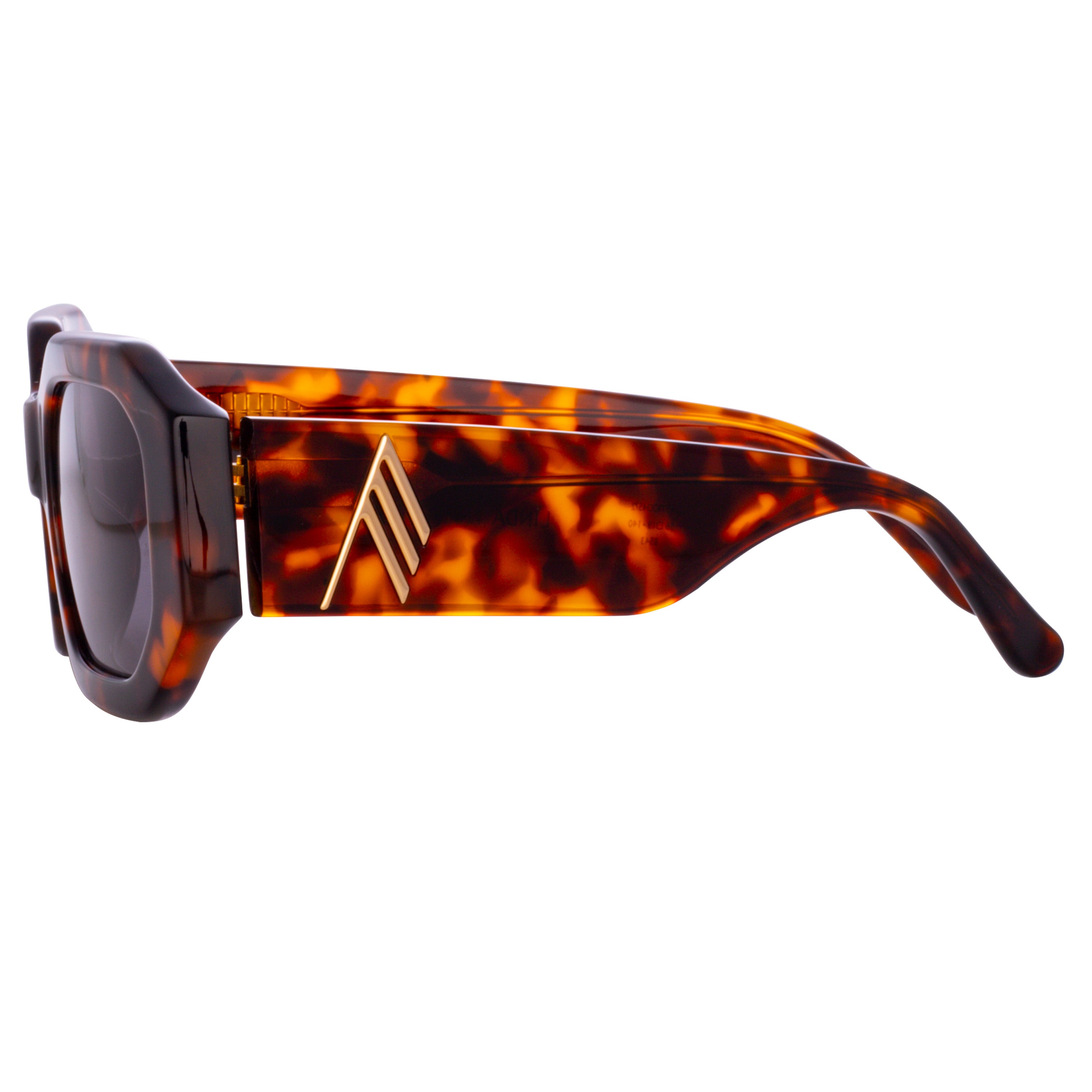 Blake Angular Sunglasses in Tortoiseshell