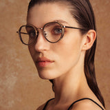 Falcon Optical Frame in Light Gold