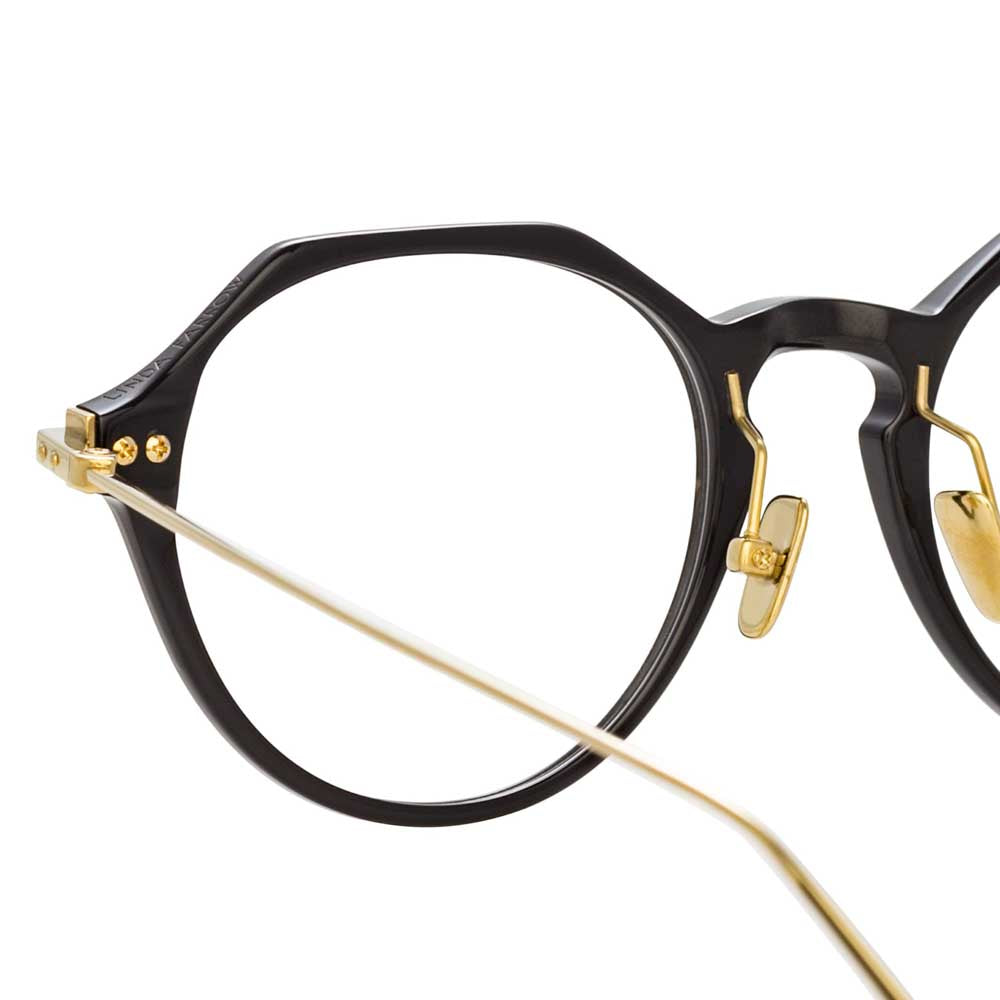 Linear Wren Optical Frame in Black