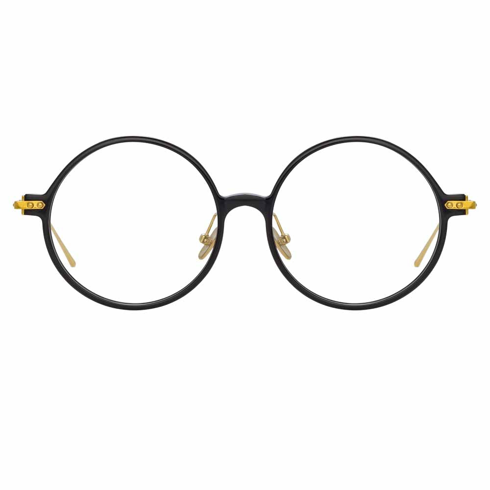 Linear Savoye Round Optical Frame in Black