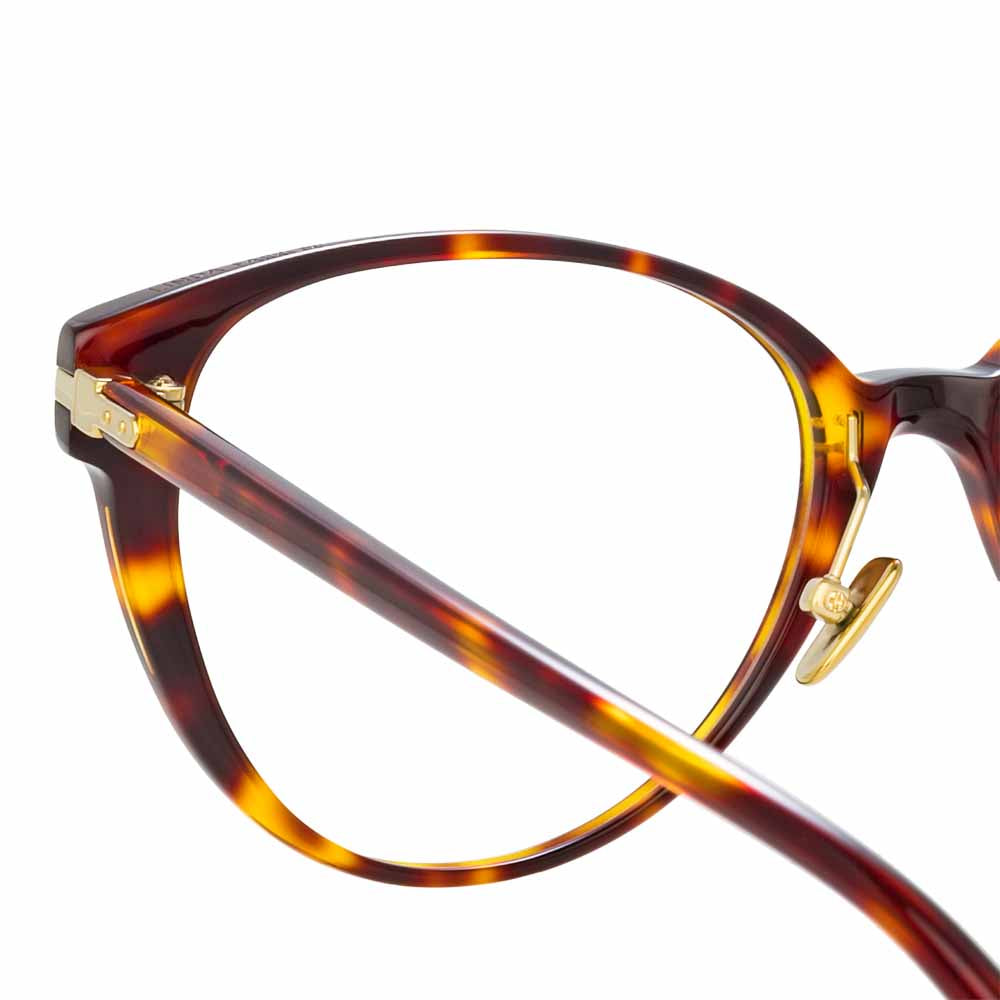 Arch Cat Eye Optical Frame in Tortoiseshell (Asian Fit)