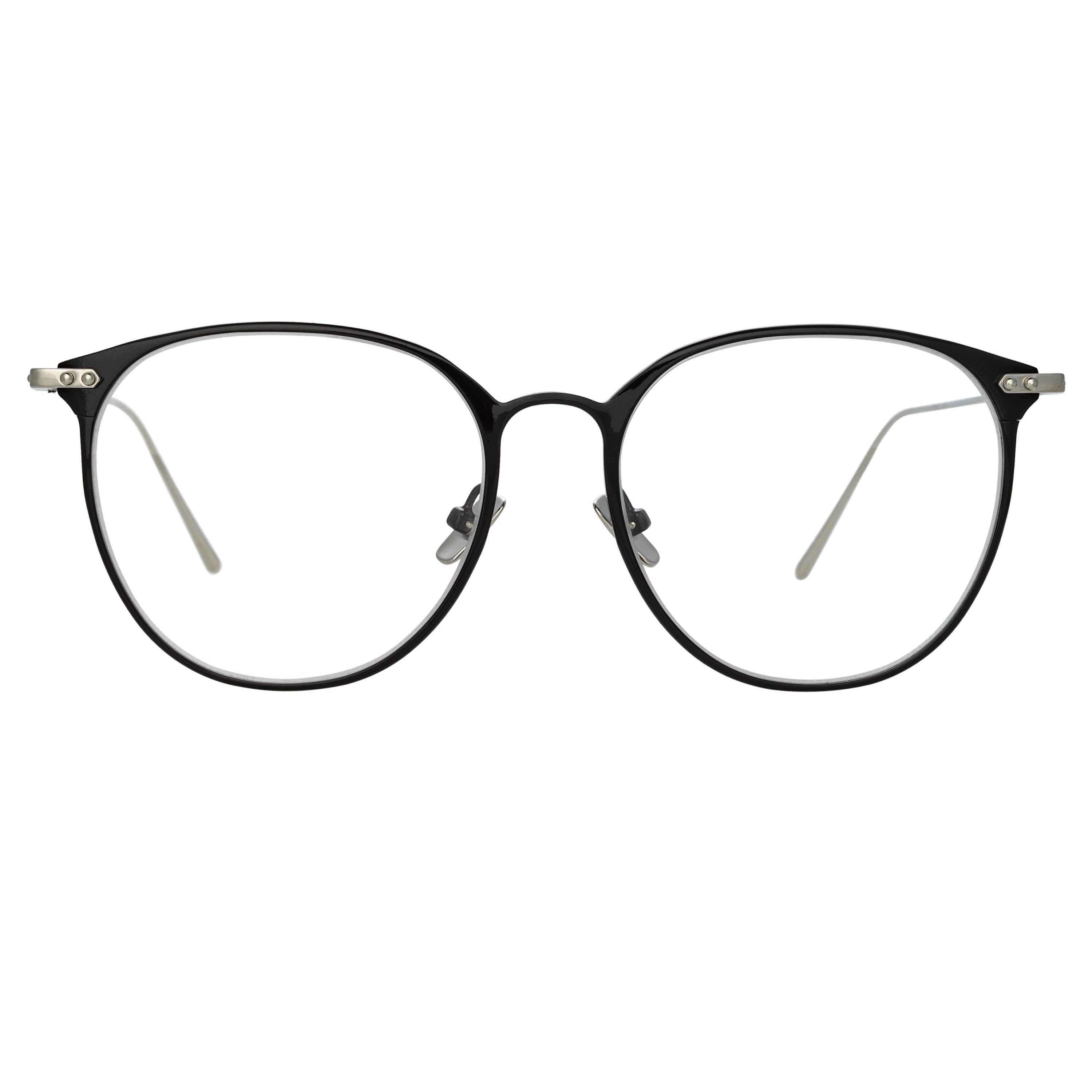 Sophia Optical A Frame in Black and White Gold