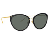 Angelica Sunglasses in Black