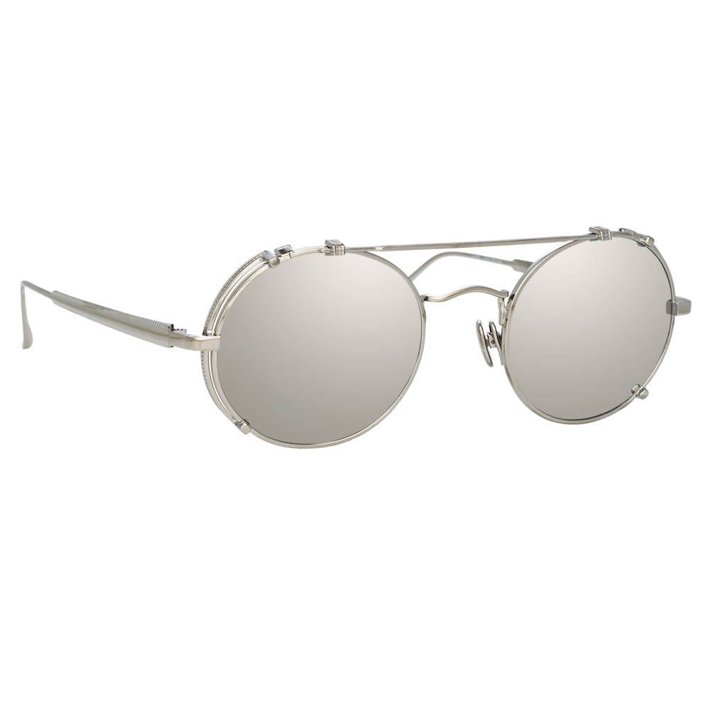 Jimi Sunglasses in White Gold