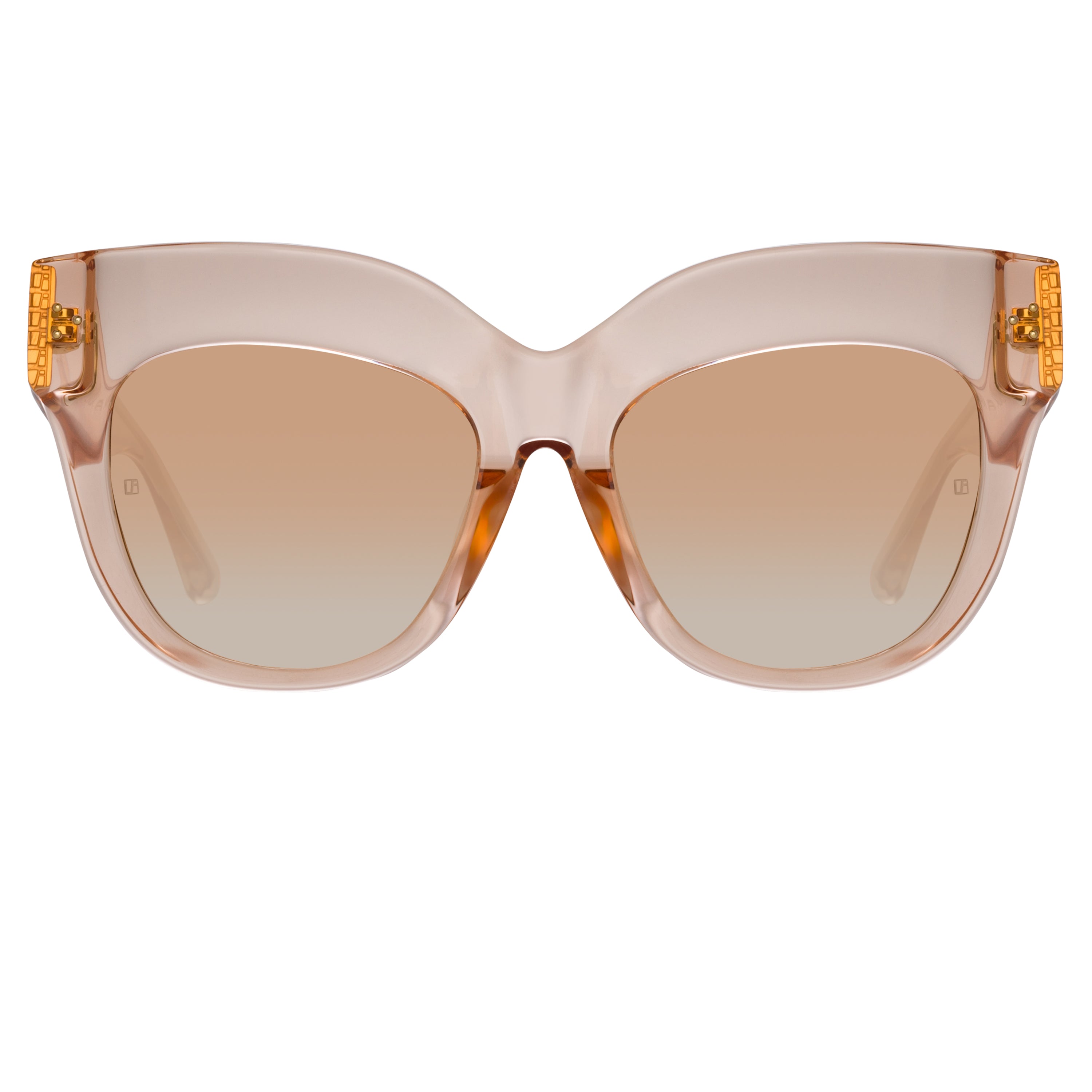 Dunaway Sunglasses in Peach