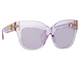 Dunaway Sunglasses in Lilac