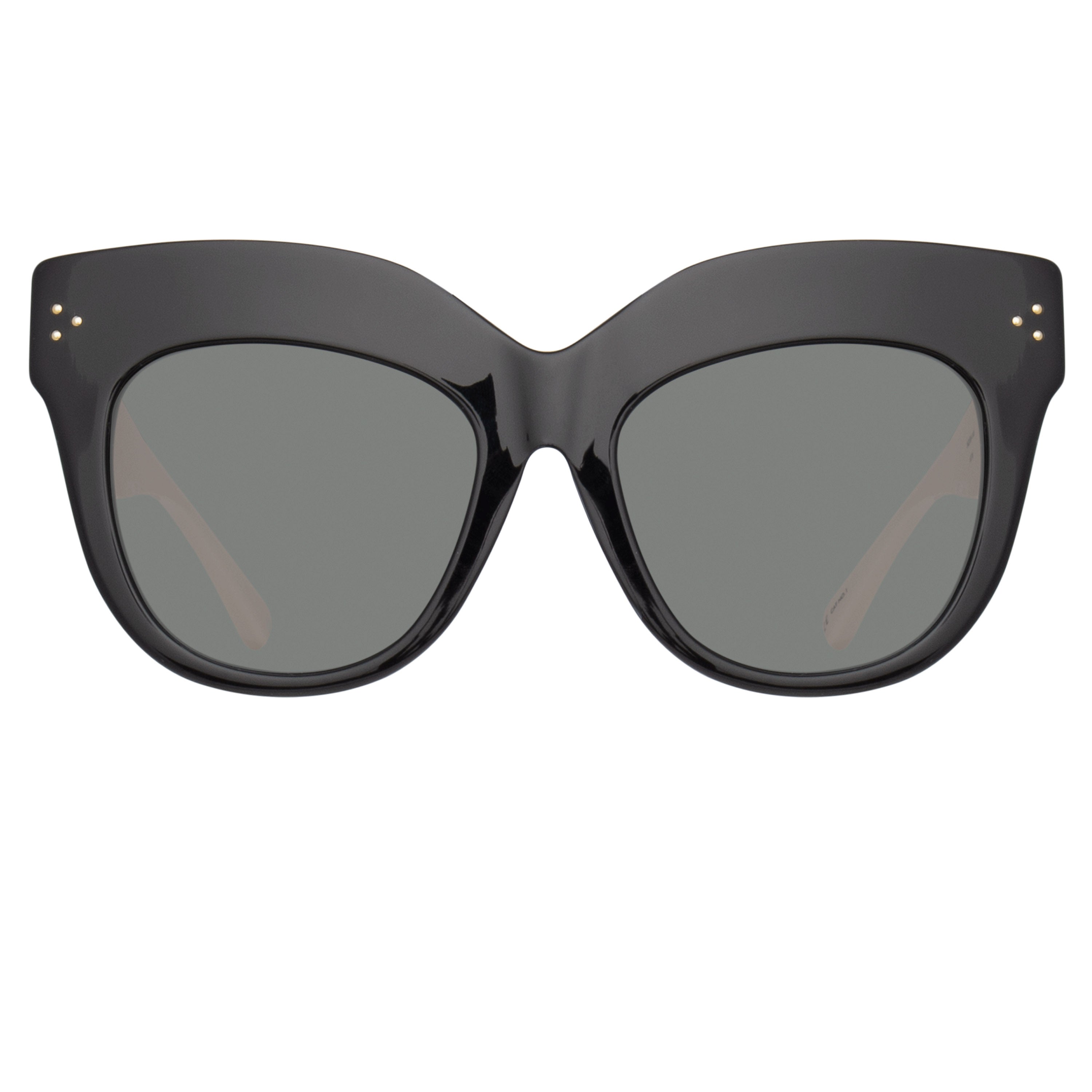 Dunaway Sunglasses in Black and Cream