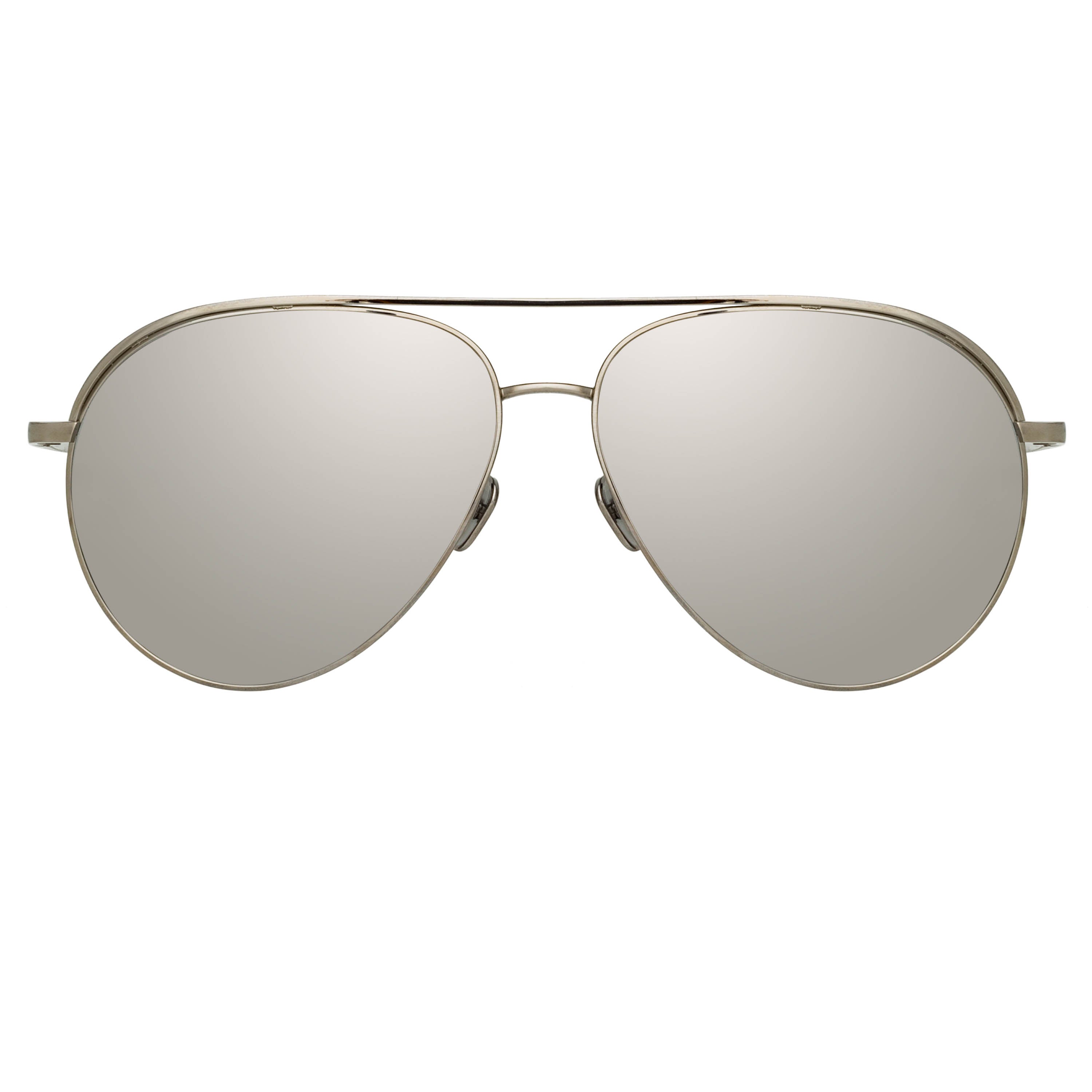 Roberts Sunglasses in White Gold and Platinum