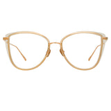 Liza Optical Frame in Ash and Rose Gold