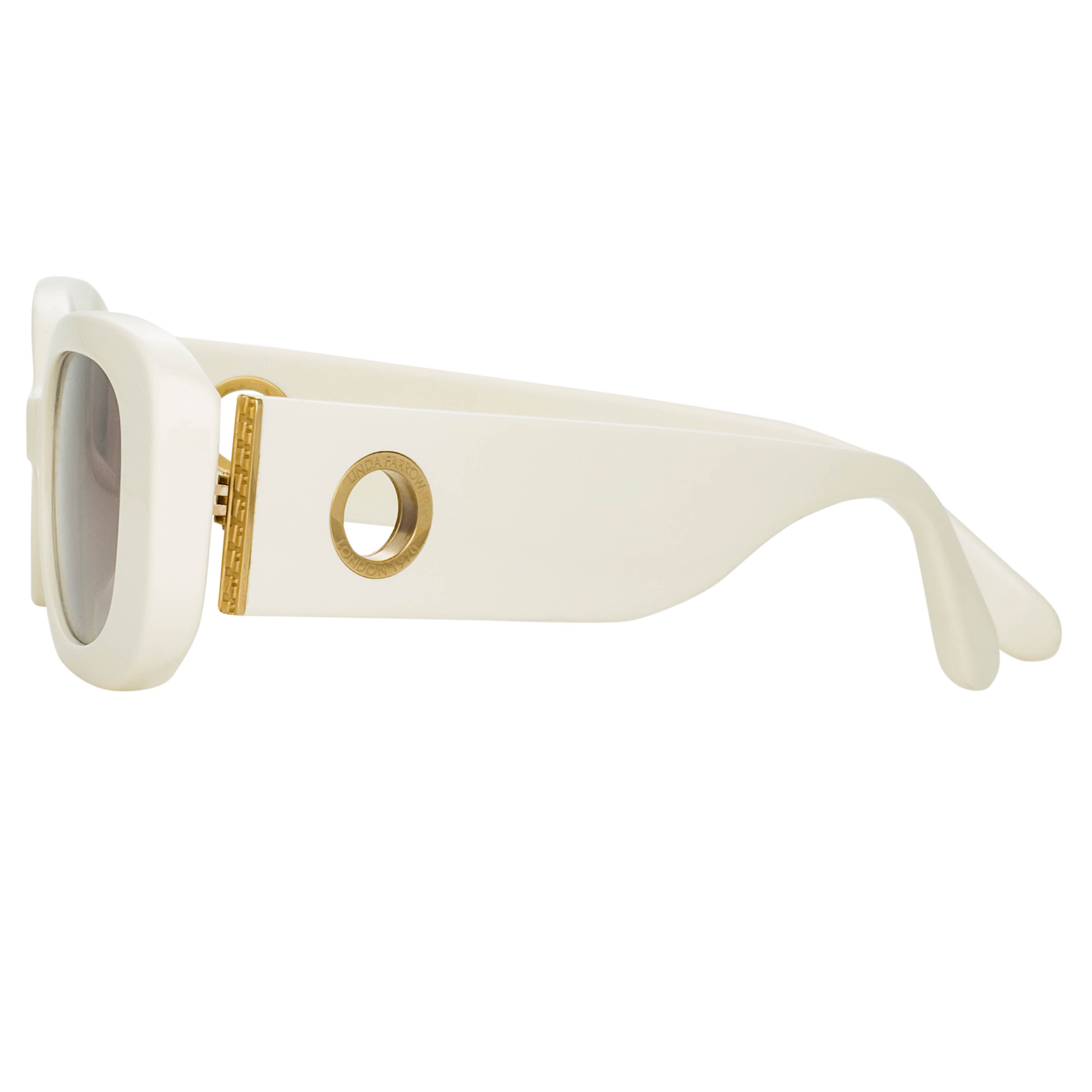 Lola Sunglasses in White