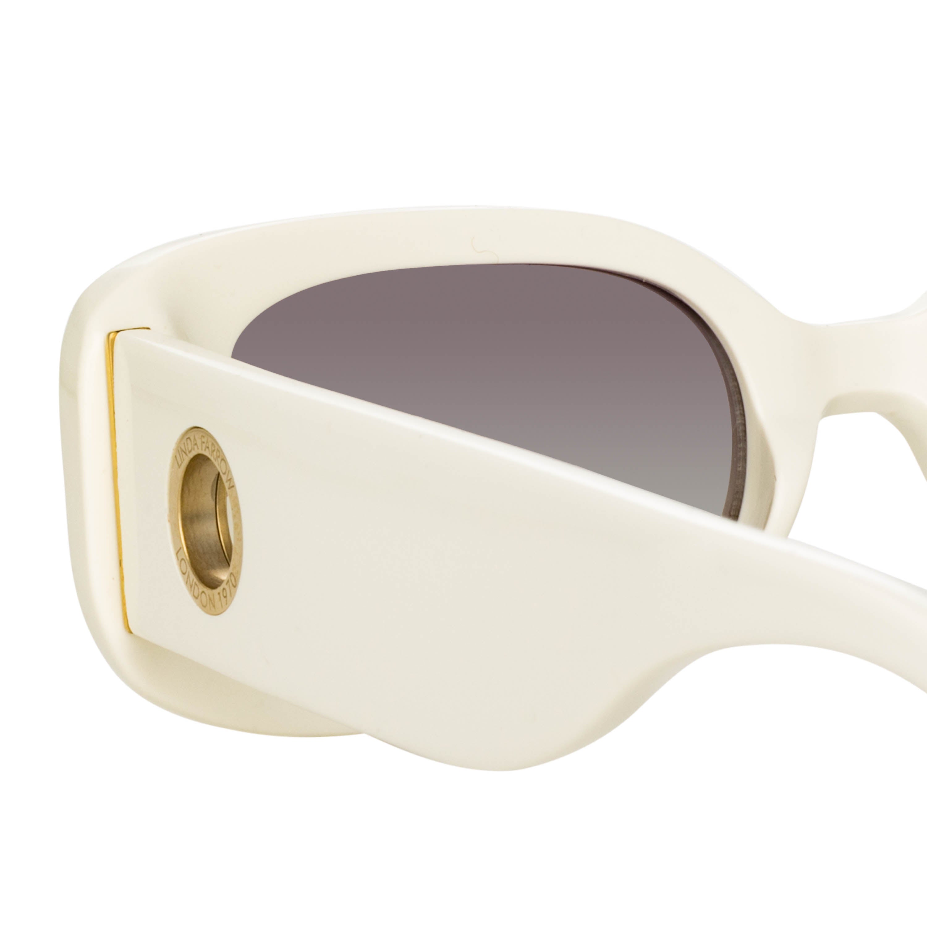 Lola Sunglasses in White