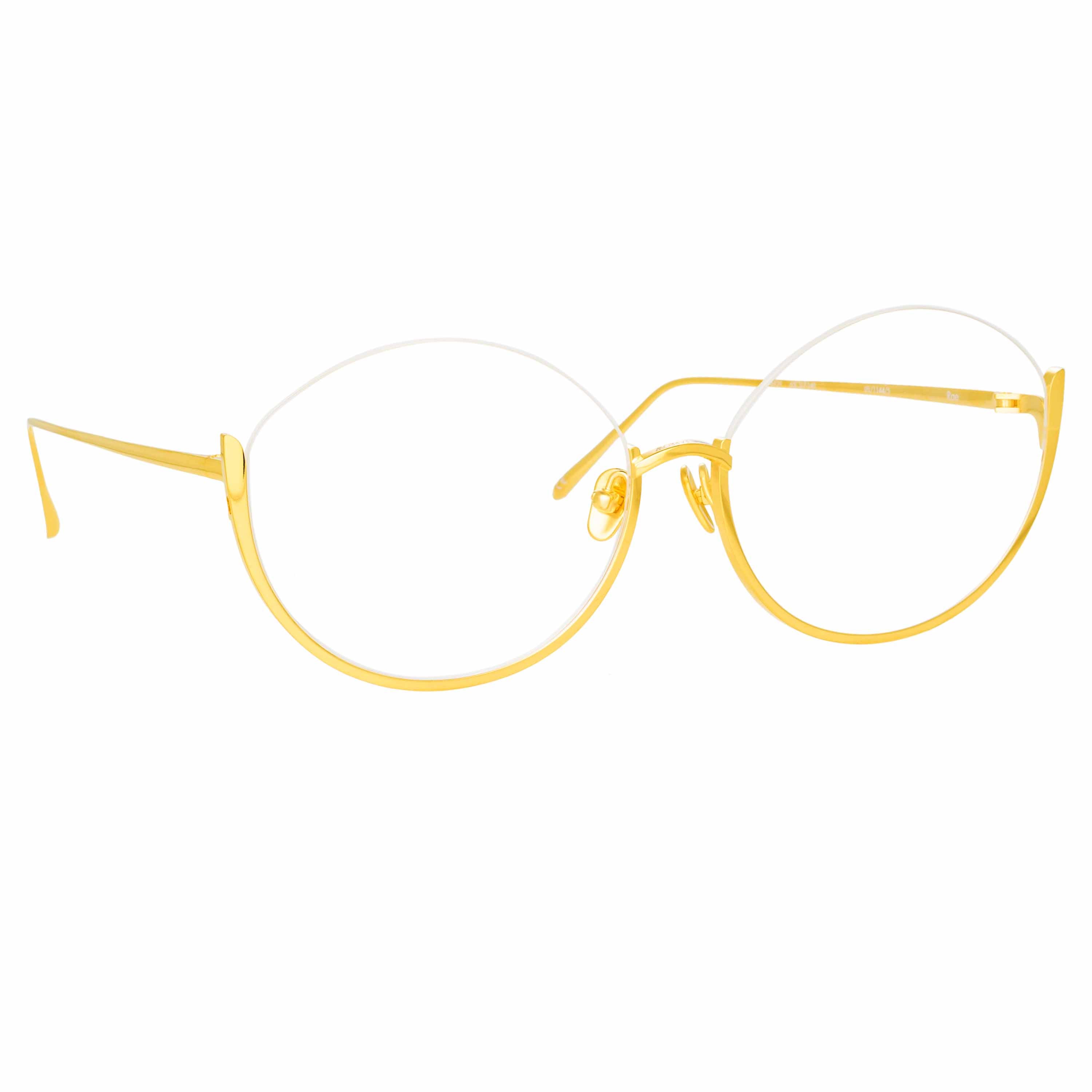 Rae Optical Frame in Yellow Gold