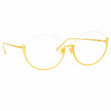 Rae Optical Frame in Yellow Gold