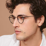 Comer Optical Frame in White Gold