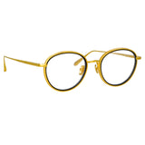 Moss Optical Frame in Yellow Gold