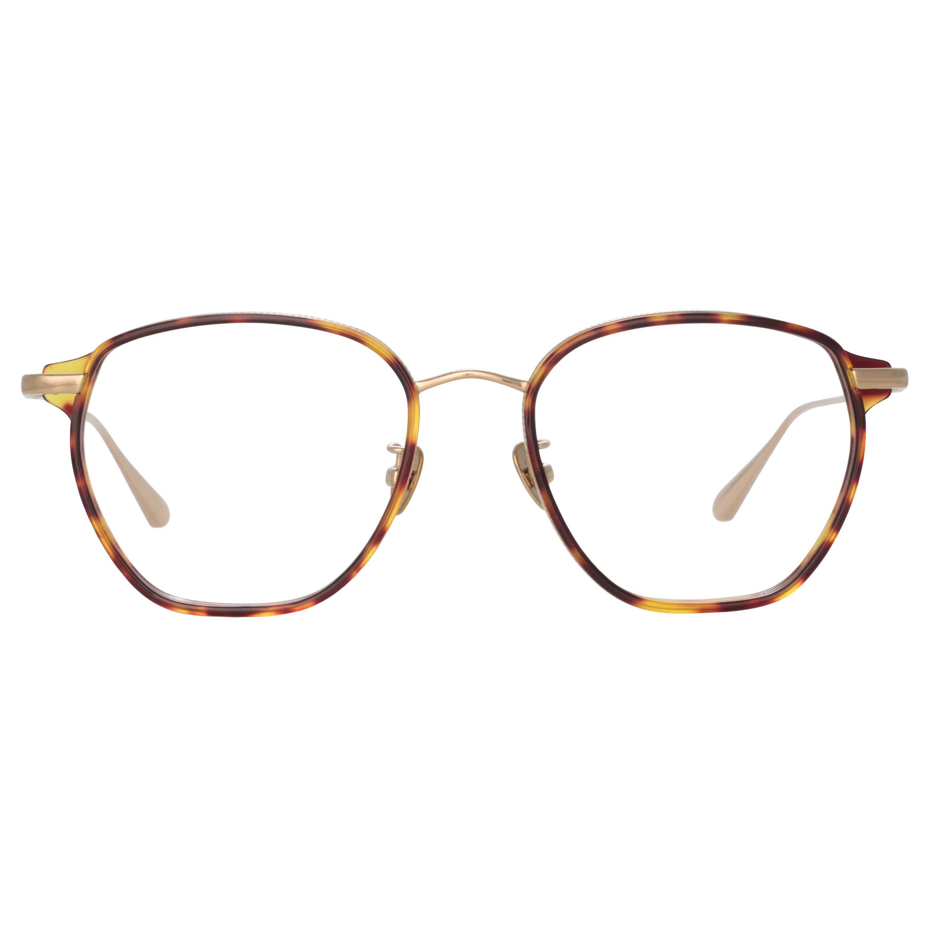 Danilo Optical Frame in Light Gold