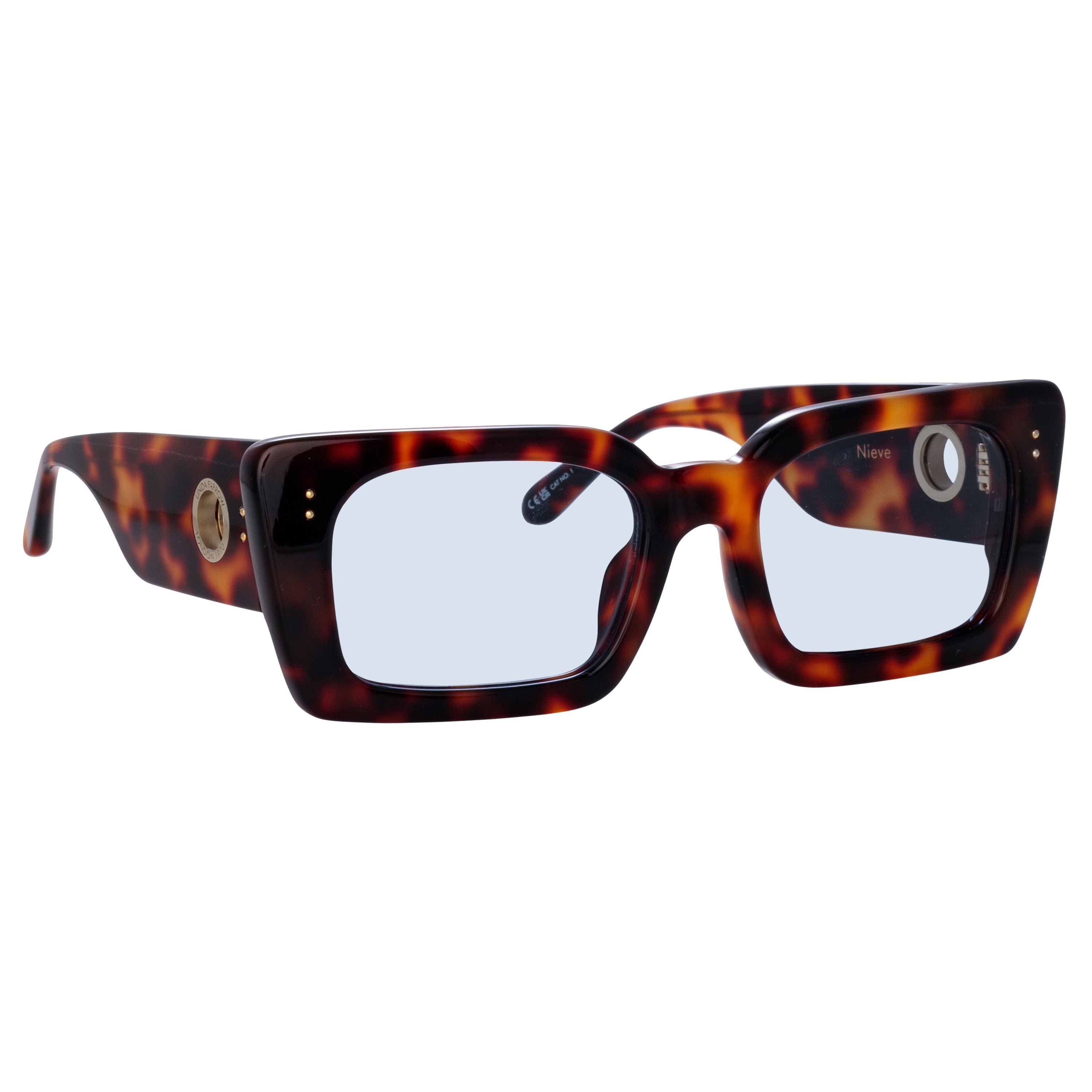 Nieve Sunglasses in Tortoiseshell and Blue