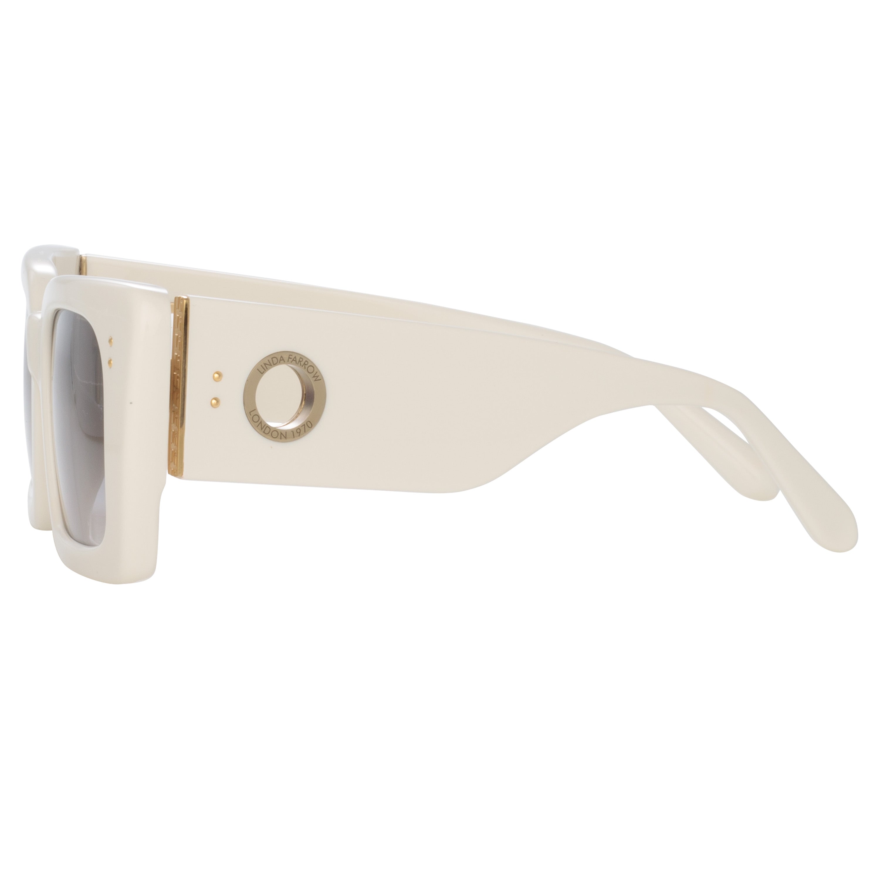 Nieve Sunglasses in White