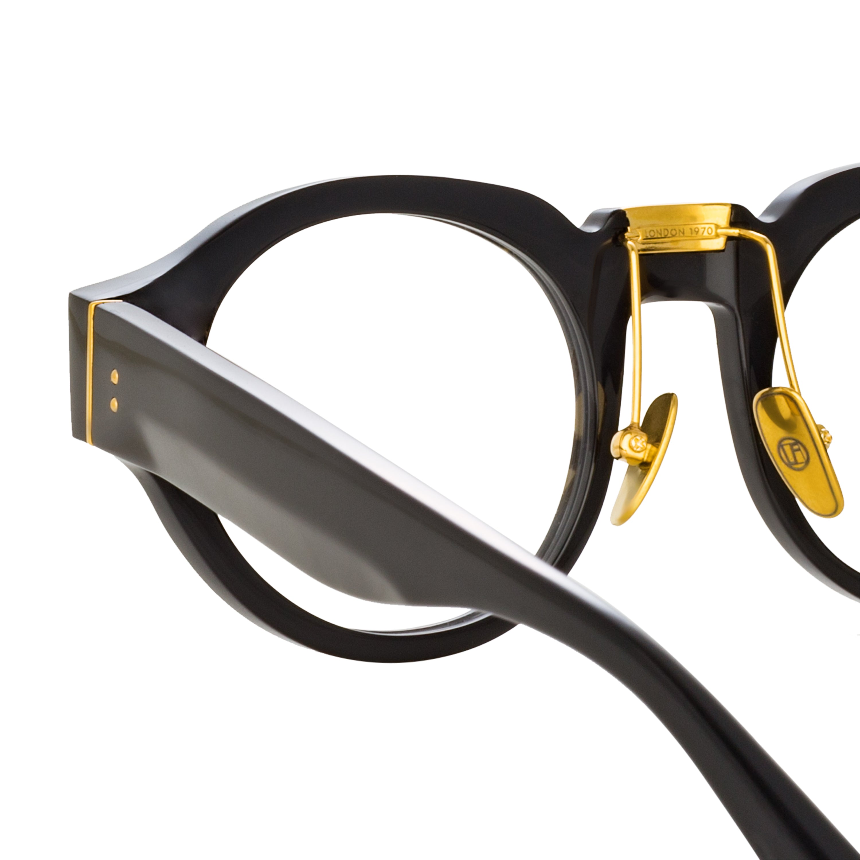 Men's Leon Optical Frame in Black